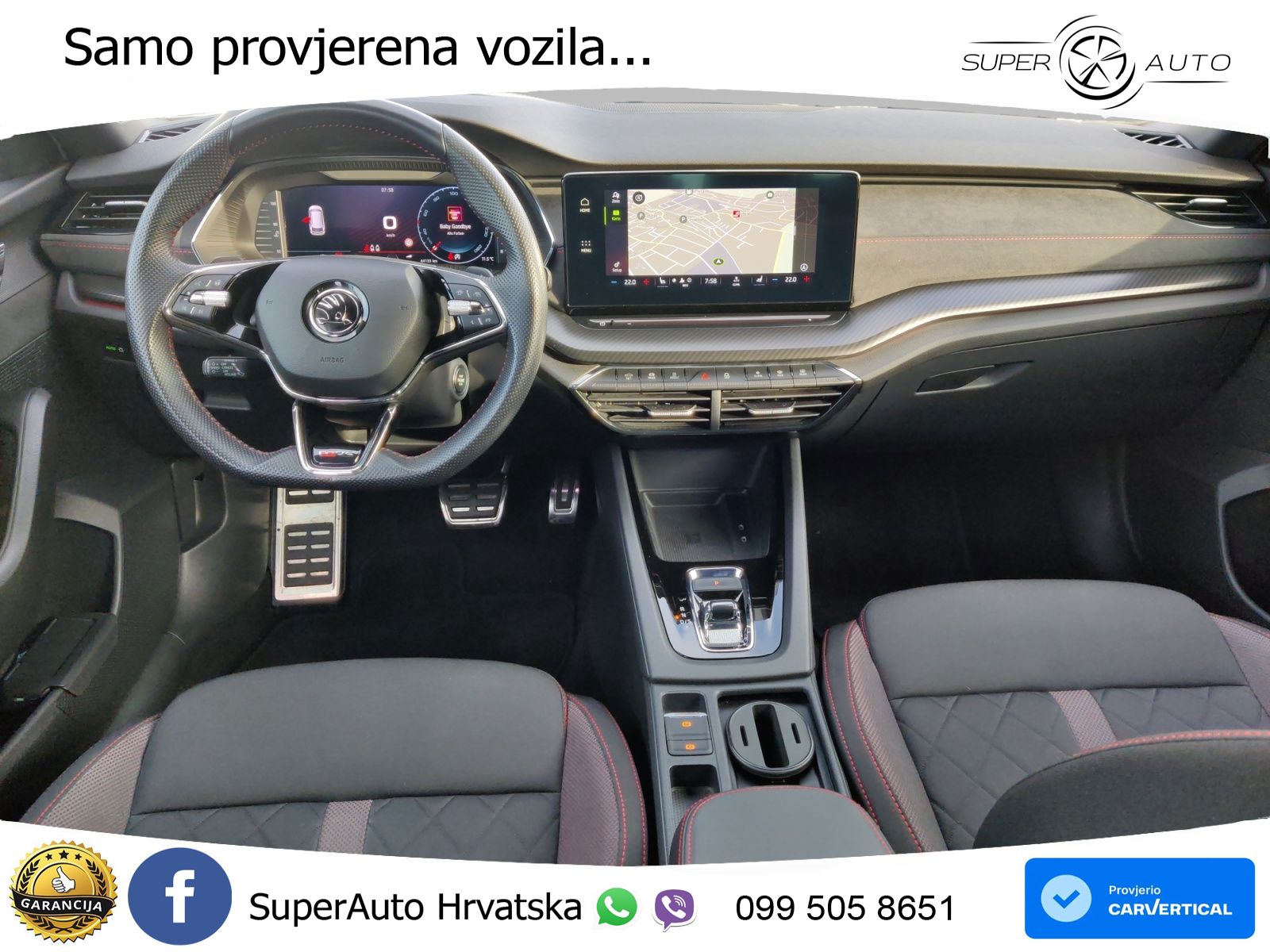 Škoda Octavia Combi RS 2.0 TDI (200 KS) DSG LED+GR SJED+ACC