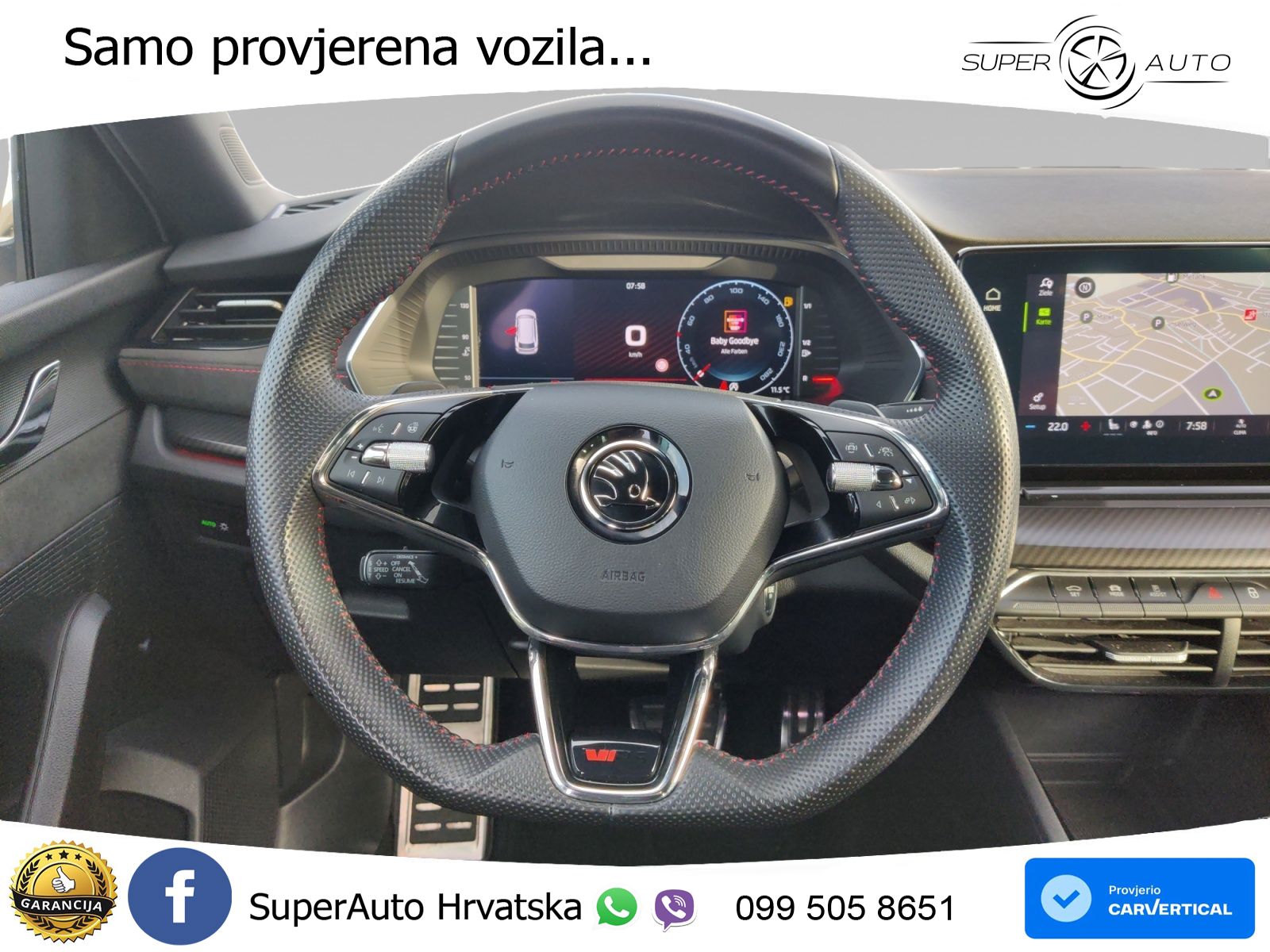 Škoda Octavia Combi RS 2.0 TDI (200 KS) DSG LED+GR SJED+ACC