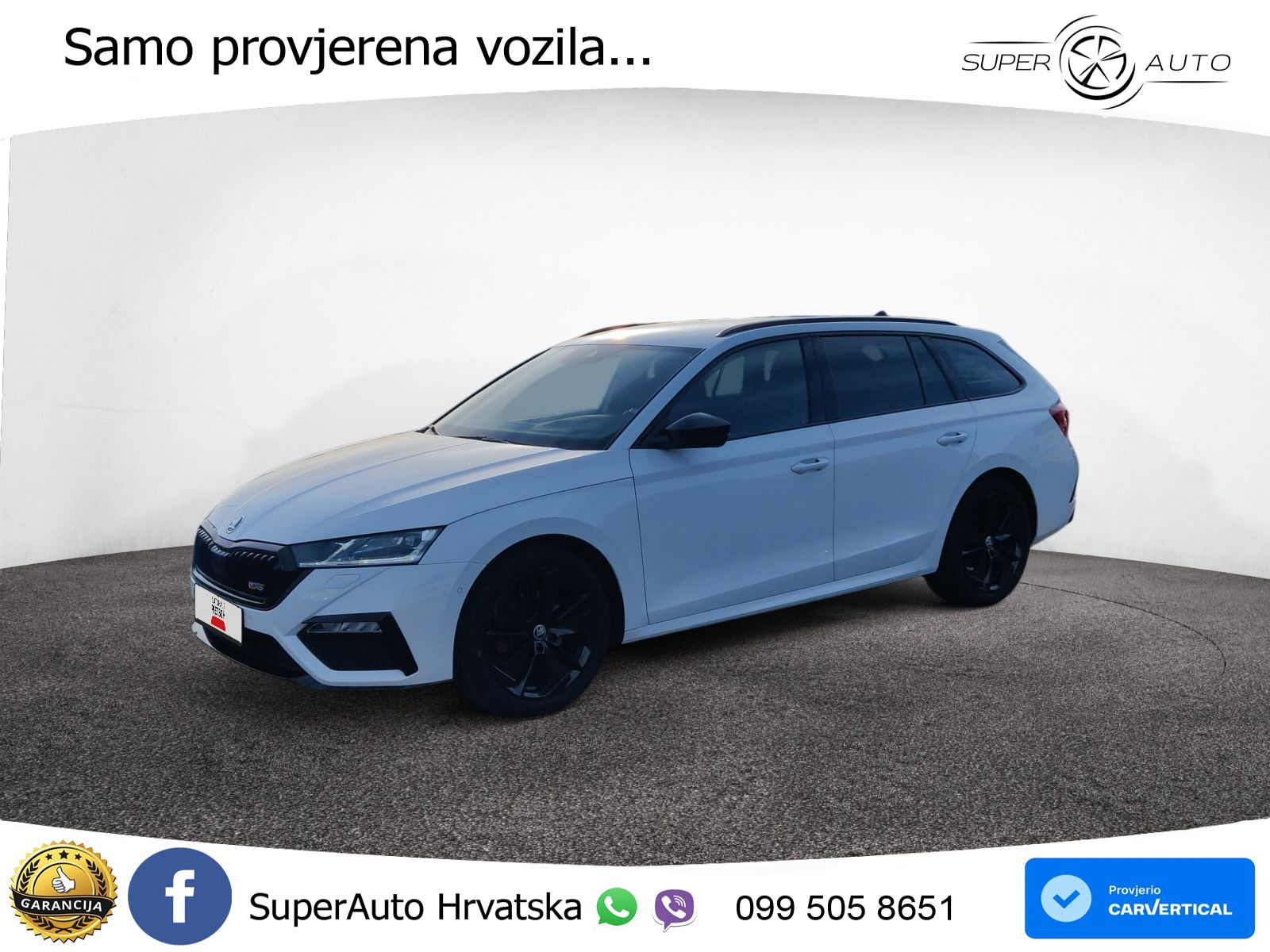 Škoda Octavia Combi RS 2.0 TDI (200 KS) DSG LED+GR SJED+ACC