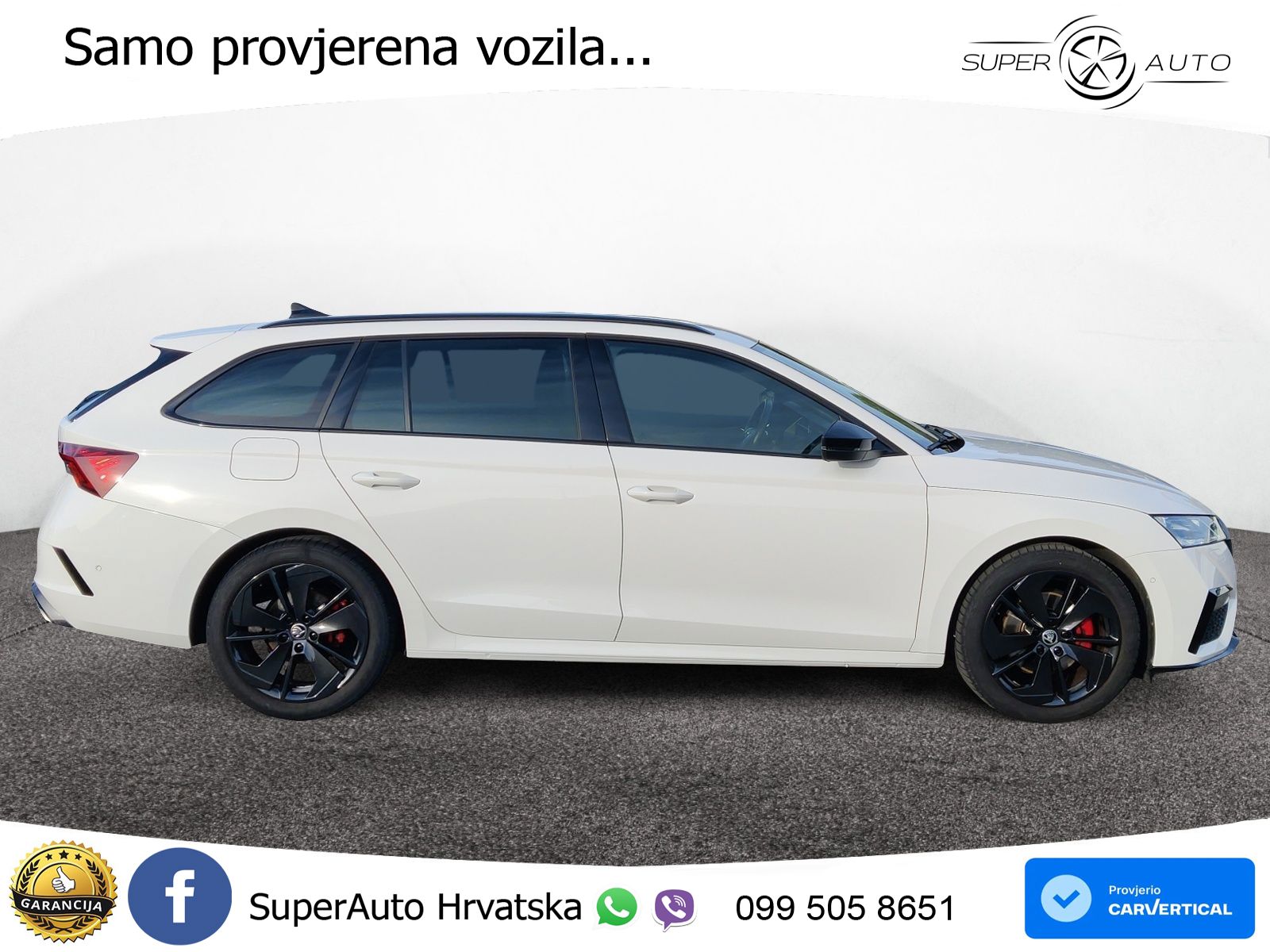 Škoda Octavia Combi RS 2.0 TDI (200 KS) DSG LED+GR SJED+ACC