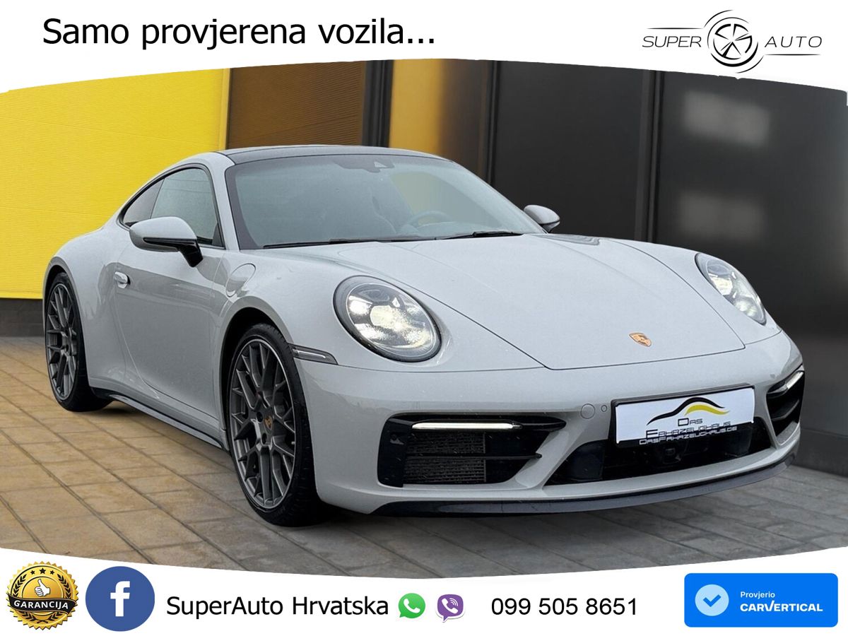 Porsche 911 Carrera S 3.0 (450 KS) PDK LED+GR SJED+ACC