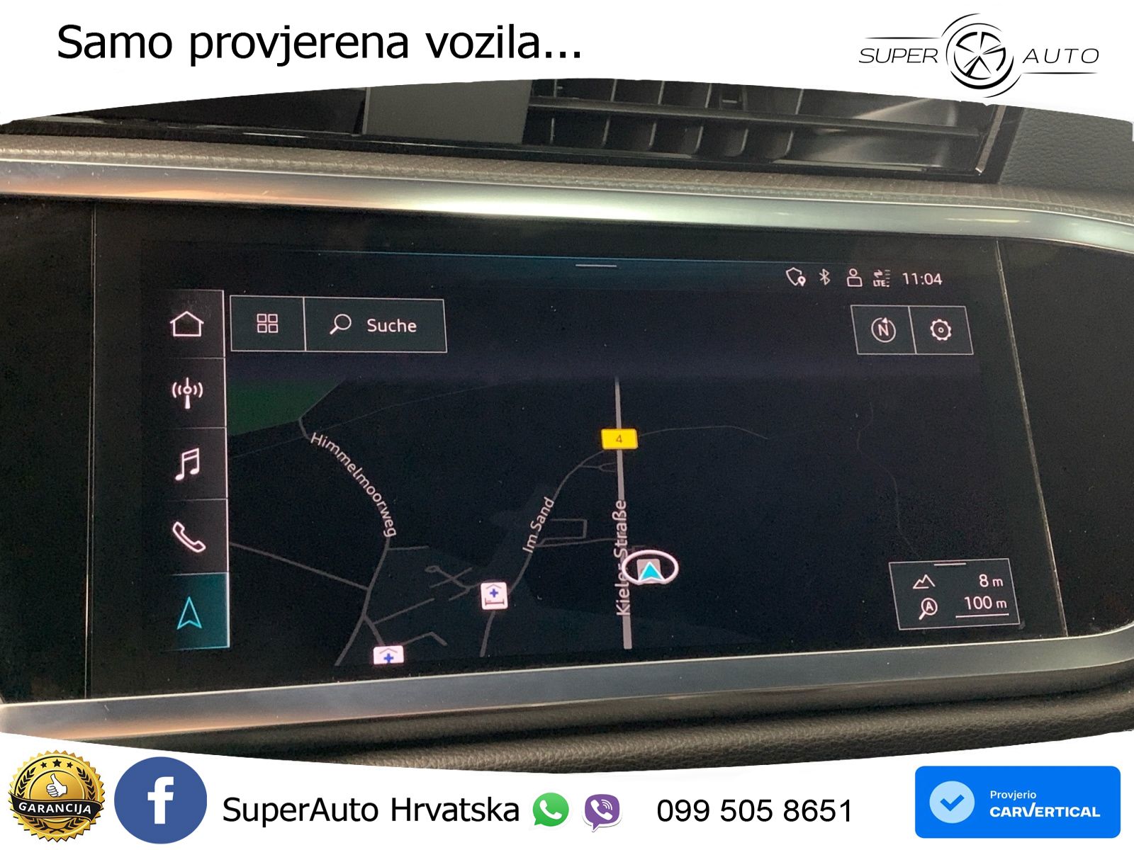 Audi Q3 II Sportback 40 TFSI (190 KS) quattro S tronic S line LED+GR SJED+ACC