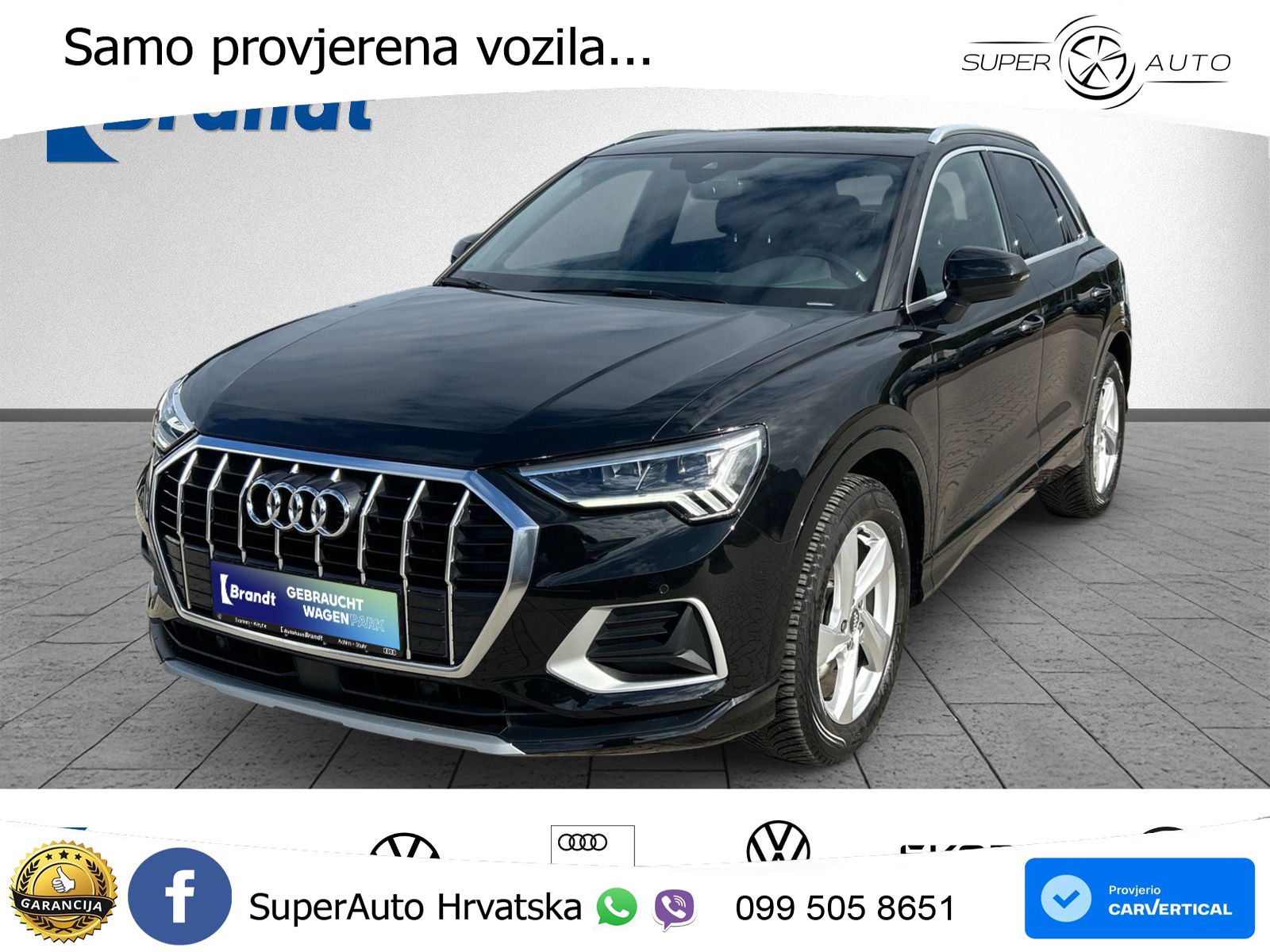 Audi Q3 35 TFSI (150 KS) S tronic advanced LED+GR SJED+ACC