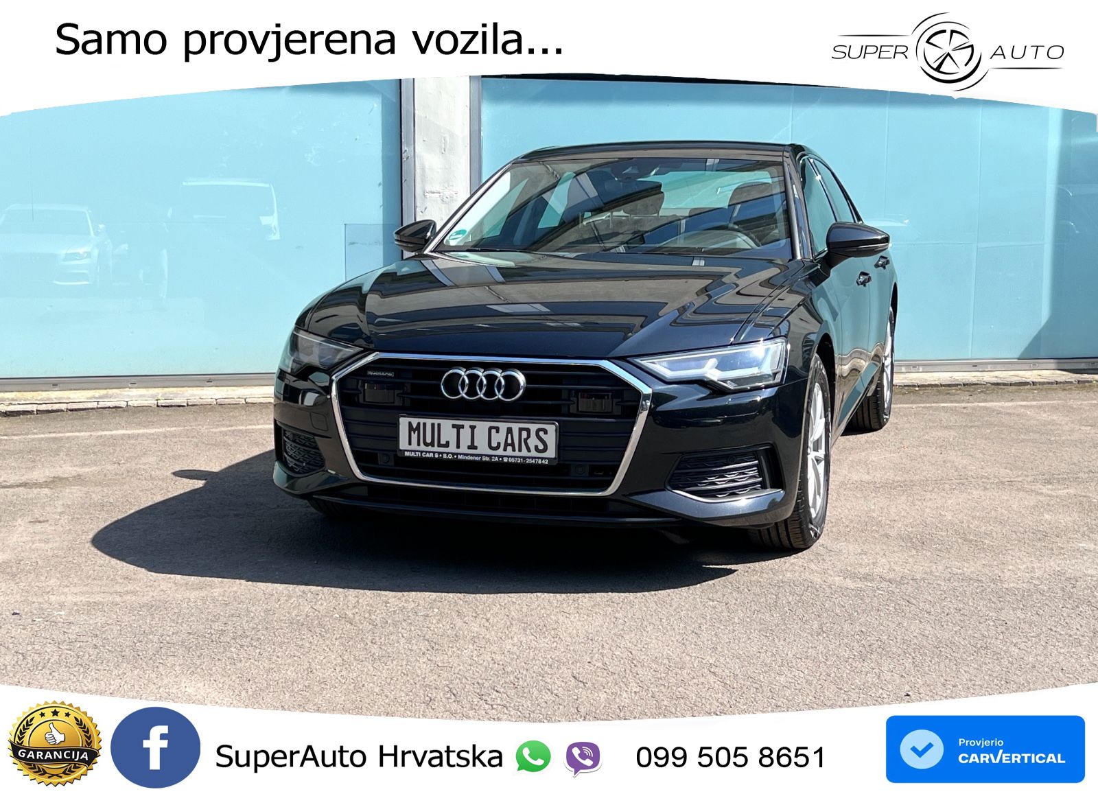 Audi A6 45 TDI V6 (245 KS) quattro ultra S tronic LED+GR SJED+ACC
