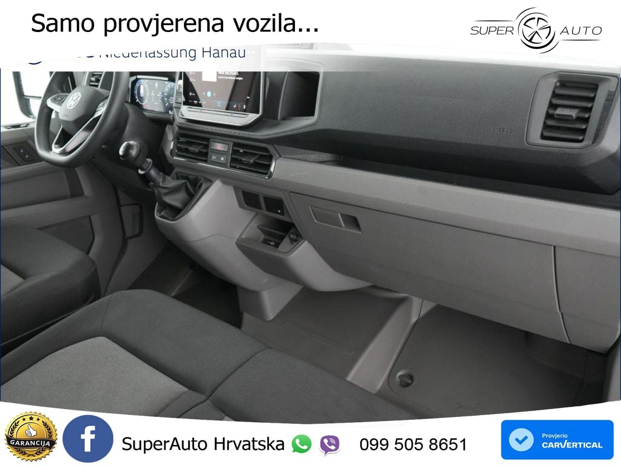 Volkswagen Crafter Kasten lang Kamera Vorb. AHK DAB Euro6 140 KS