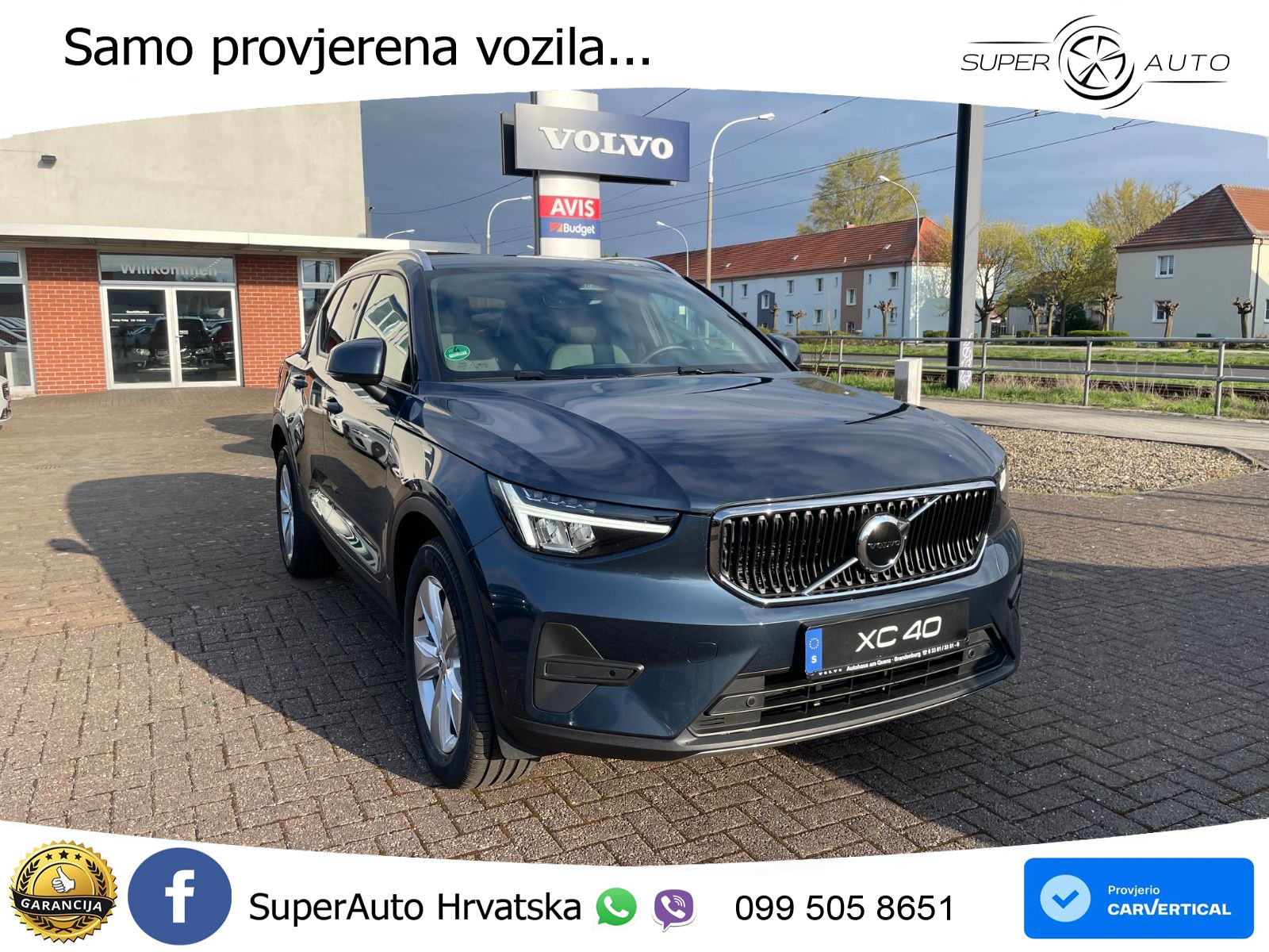 Volvo XC40 2.0 B3 163 KS Automatic LED+GR SJED+ACC