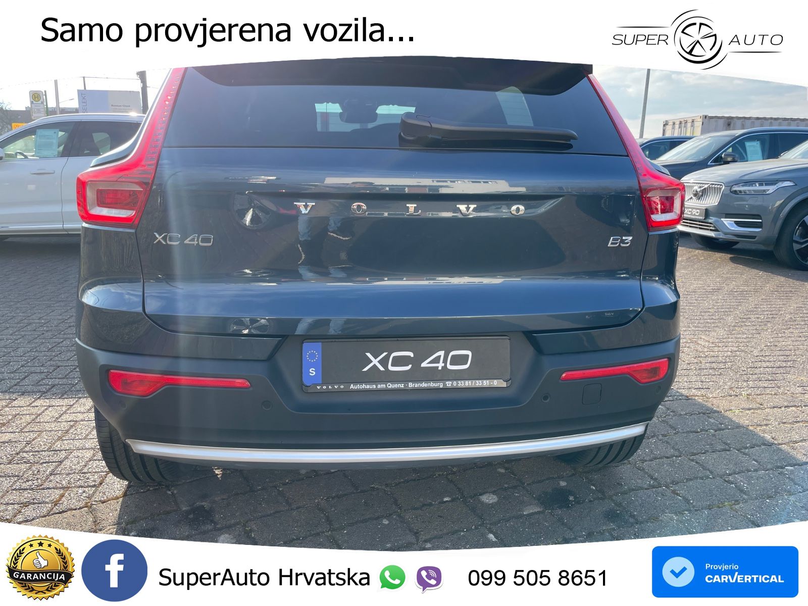 Volvo XC40 2.0 B3 163 KS Automatic LED+GR SJED+ACC