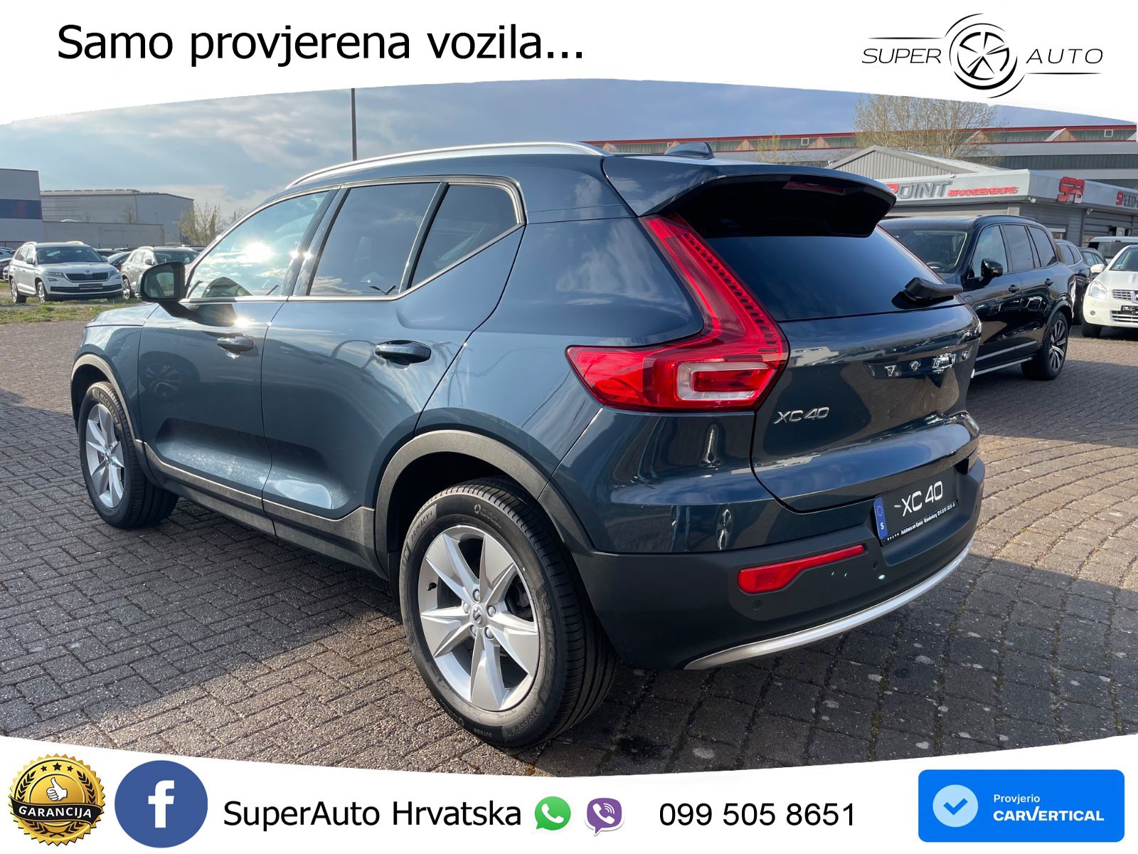 Volvo XC40 2.0 B3 163 KS Automatic LED+GR SJED+ACC