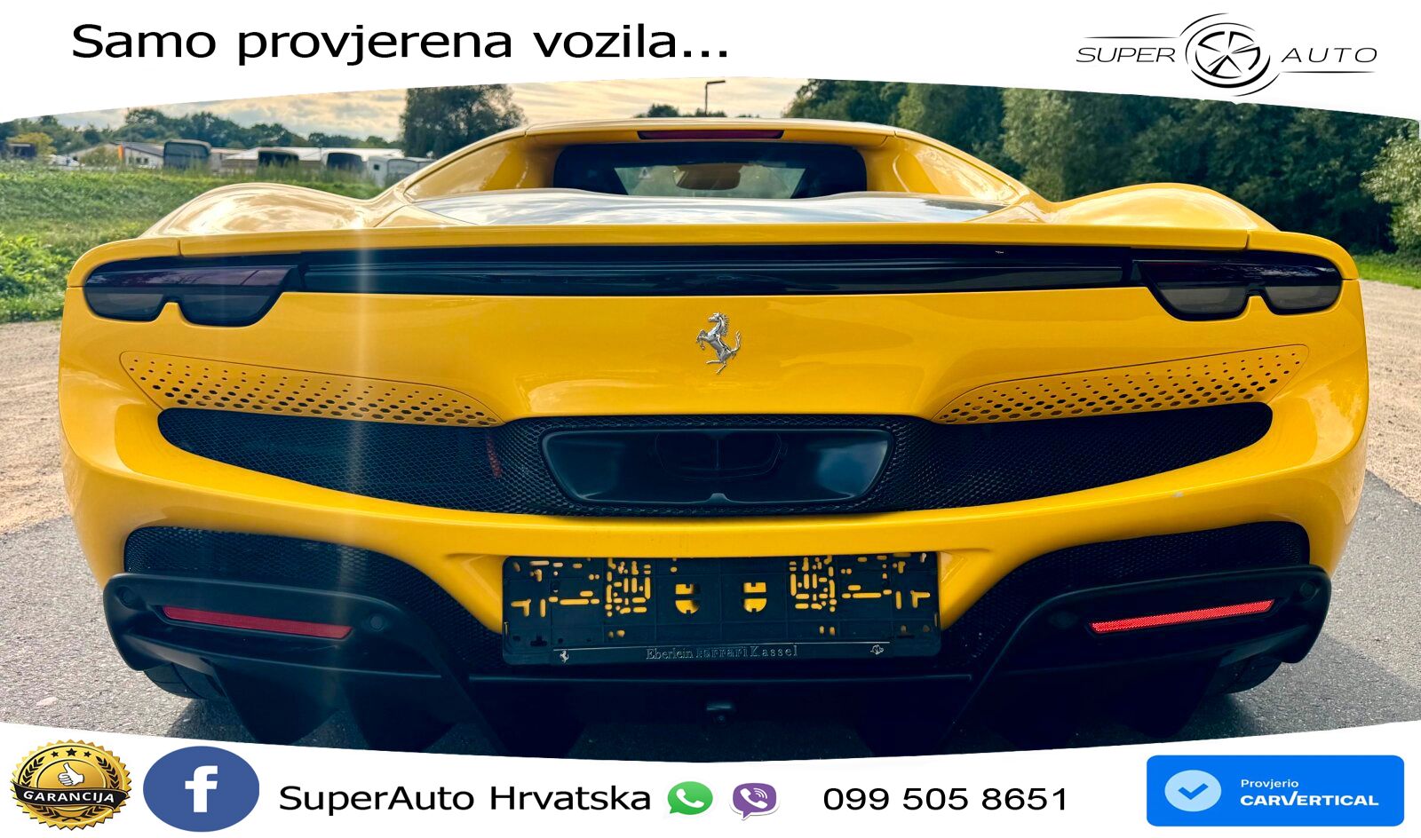 Ferrari 296 GTB 3.0 V6 (830 KS) F1 DCT