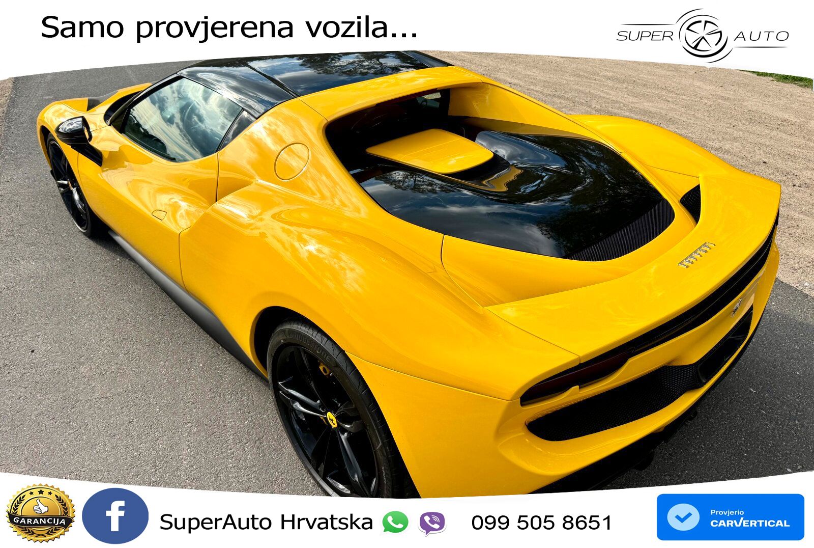 Ferrari 296 GTB 3.0 V6 (830 KS) F1 DCT