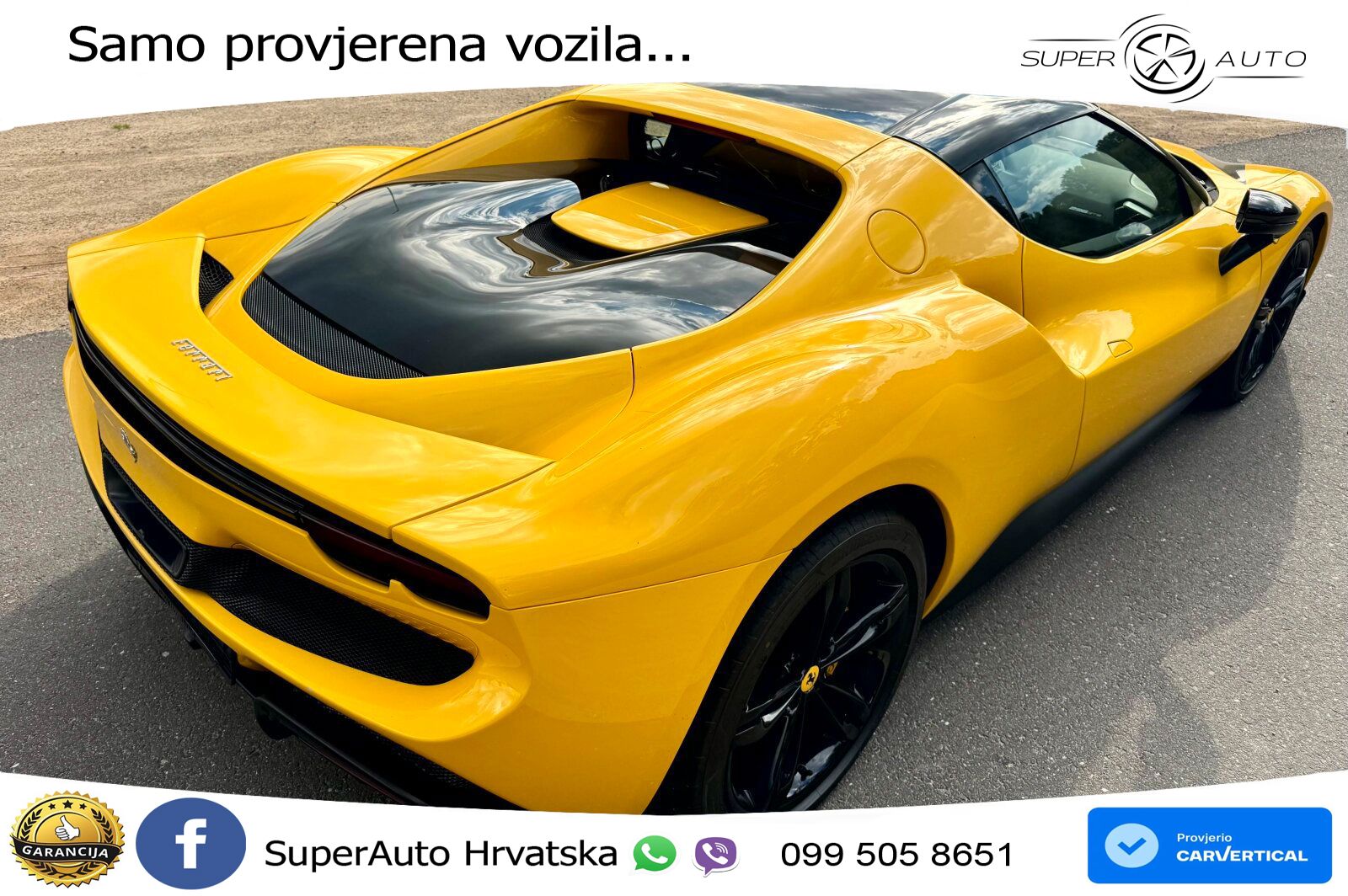 Ferrari 296 GTB 3.0 V6 (830 KS) F1 DCT