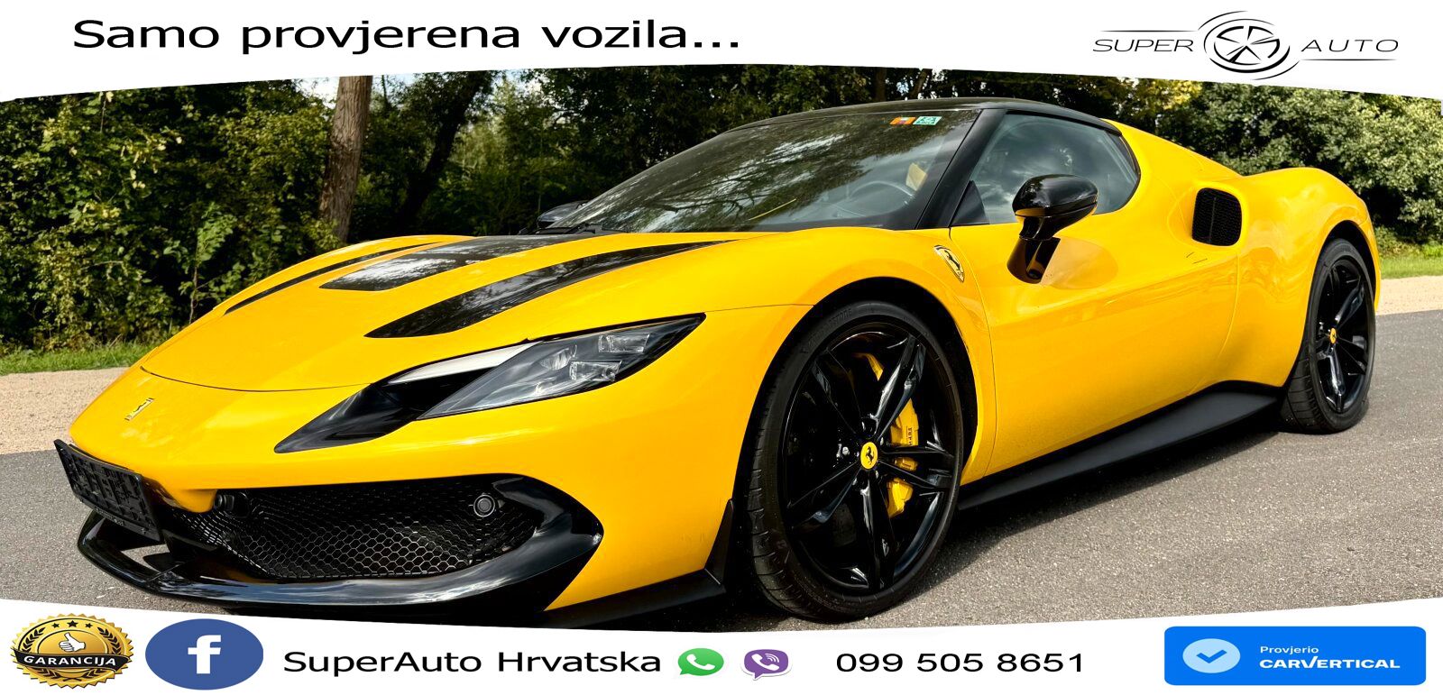 Ferrari 296 GTB 3.0 V6 (830 KS) F1 DCT