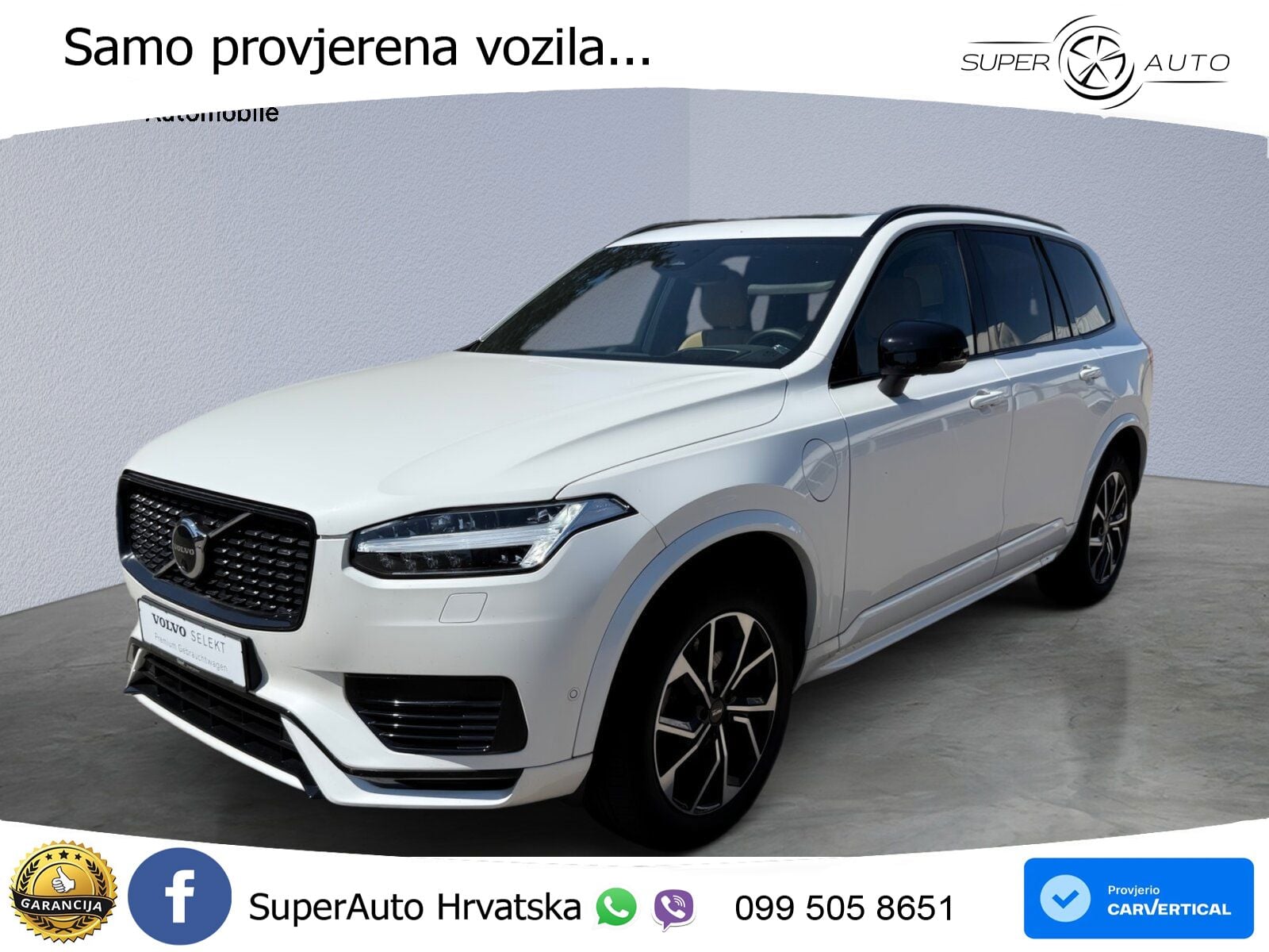 Volvo XC90 2.0 T8 AWD Automatic LED+GR SJED+ACC