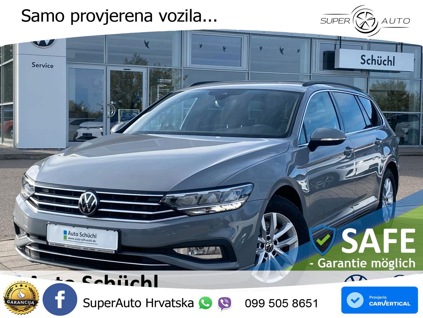 Volkswagen Passat Variant 2.0 TDI (150 KS) DSG Business LED+GR SJED+ACC