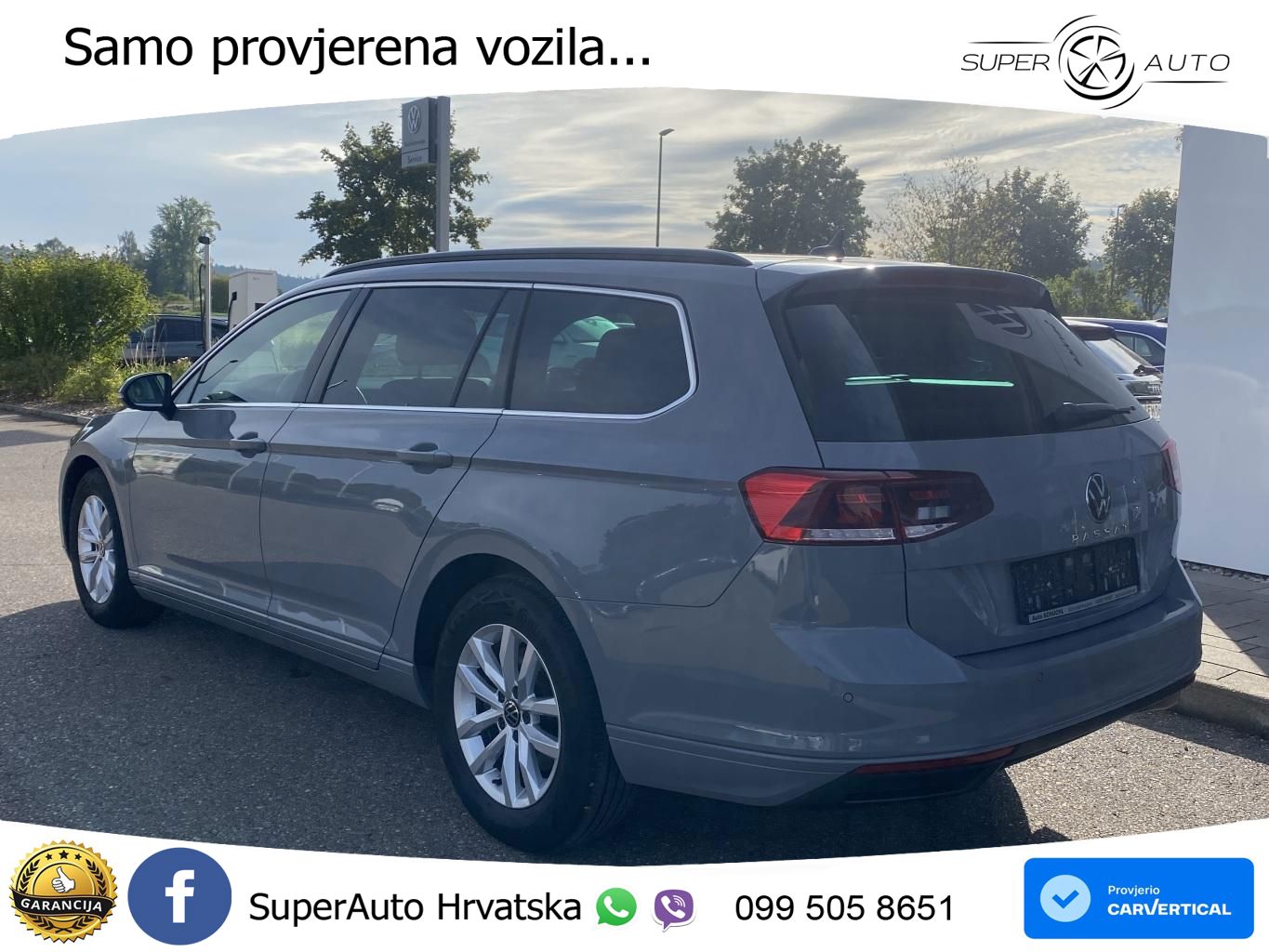 Volkswagen Passat Variant 2.0 TDI (150 KS) DSG Business LED+GR SJED+ACC