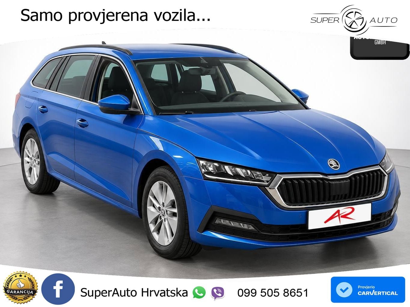 Škoda Octavia Combi 2.0 TDI (150 KS) DSG LED+GR SJED+ACC