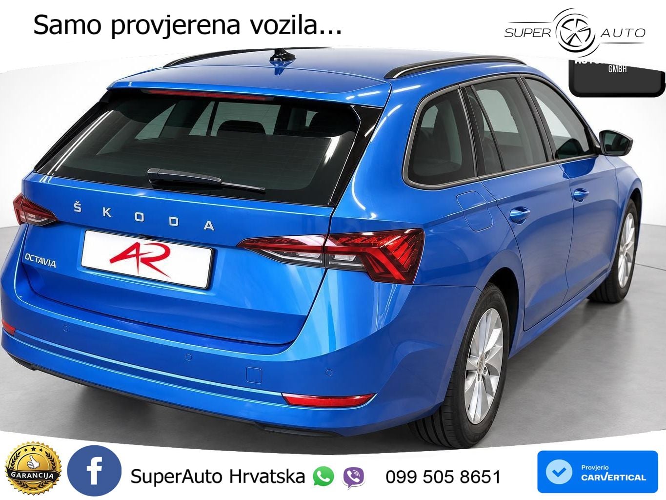 Škoda Octavia Combi 2.0 TDI (150 KS) DSG LED+GR SJED+ACC