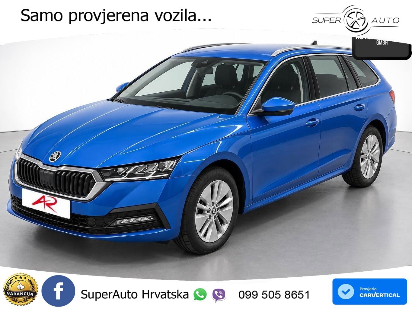 Škoda Octavia Combi 2.0 TDI (150 KS) DSG LED+GR SJED+ACC