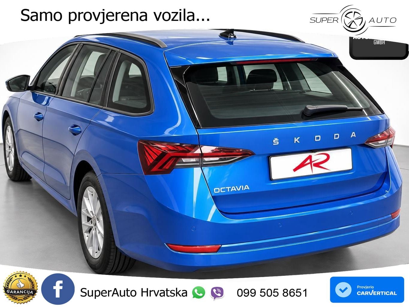 Škoda Octavia Combi 2.0 TDI (150 KS) DSG LED+GR SJED+ACC