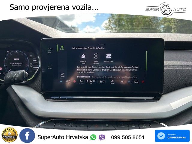 Škoda Octavia Combi 2.0 TDI (150 KS) DSG LED+GR SJED+ACC