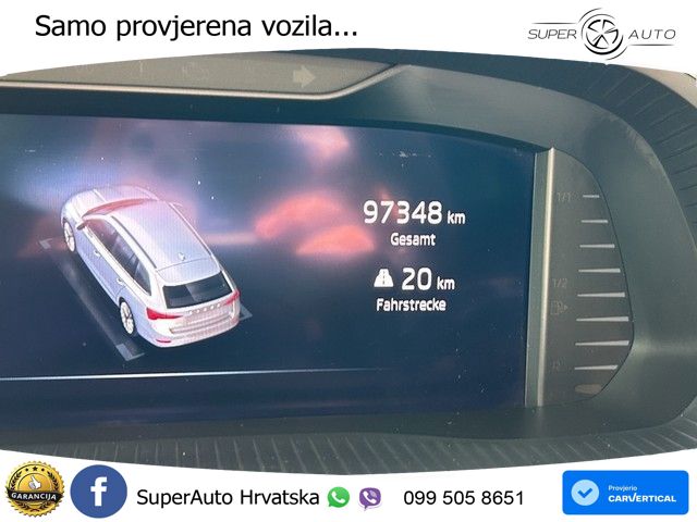 Škoda Octavia Combi 2.0 TDI (150 KS) DSG LED+GR SJED+ACC