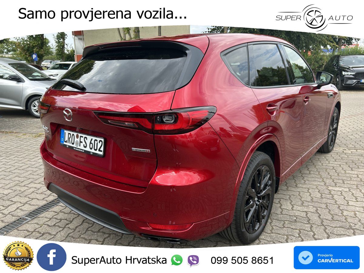 Mazda CX-60 3.3 e-Skyactiv D (254 KS) AWD Automatic MATRIX+GR SJED+KAM