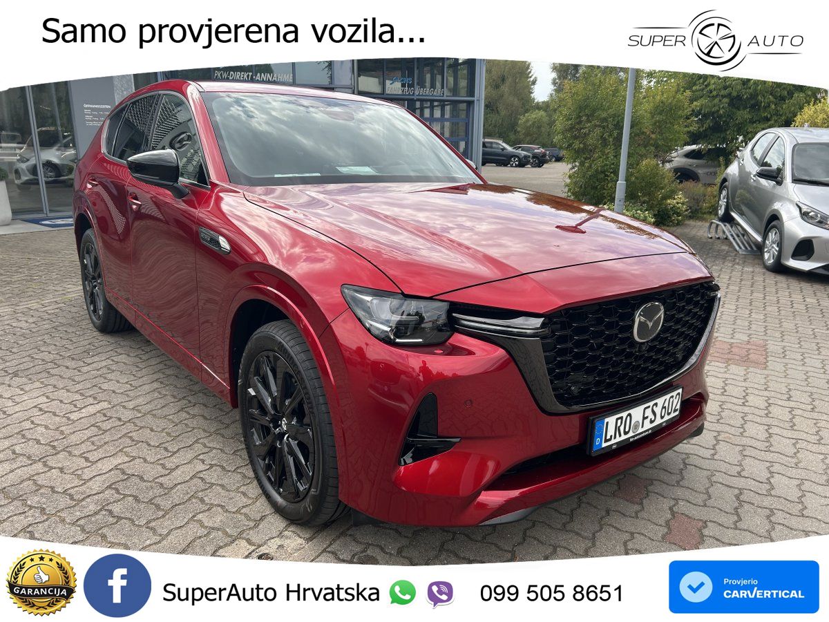 Mazda CX-60 3.3 e-Skyactiv D (254 KS) AWD Automatic MATRIX+GR SJED+KAM