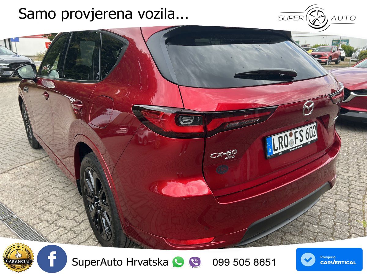 Mazda CX-60 3.3 e-Skyactiv D (254 KS) AWD Automatic MATRIX+GR SJED+KAM