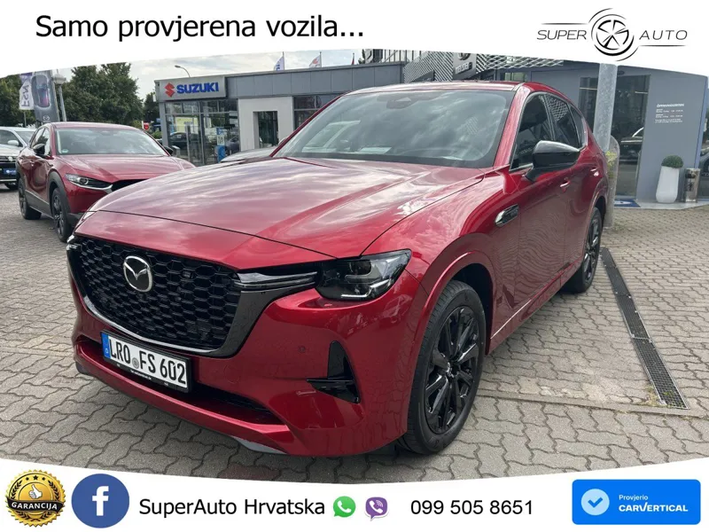 Mazda CX-60 3.3 e-Skyactiv D (254 KS) AWD Automatic MATRIX+GR SJED+KAM