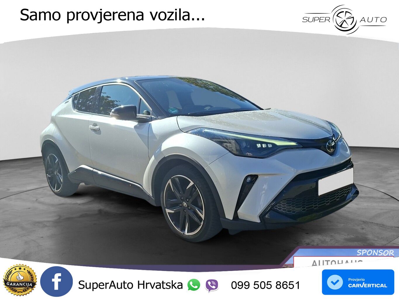 Toyota C-HR 2.0 (184 KS) Hybrid e-CVT GR Sport LED+GR SJED+ACC
