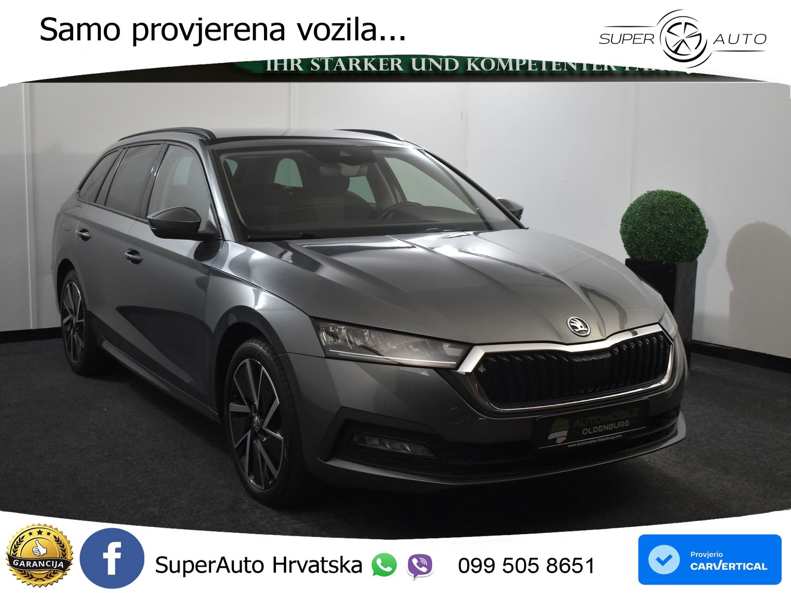 Škoda Octavia Combi 2.0 TDI (150 KS)
