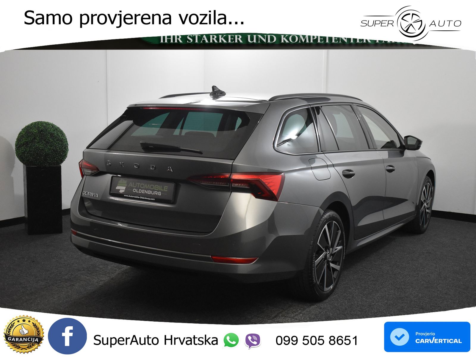 Škoda Octavia Combi 2.0 TDI (150 KS)