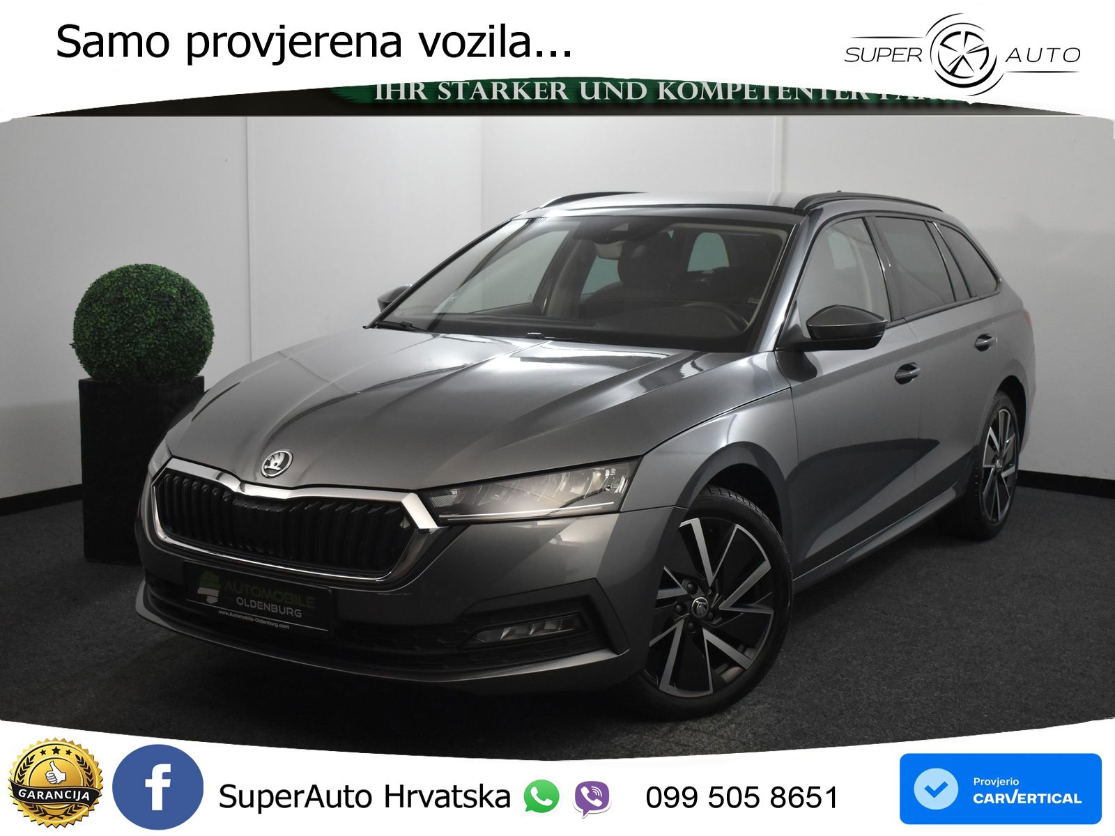 Škoda Octavia Combi 2.0 TDI (150 KS)