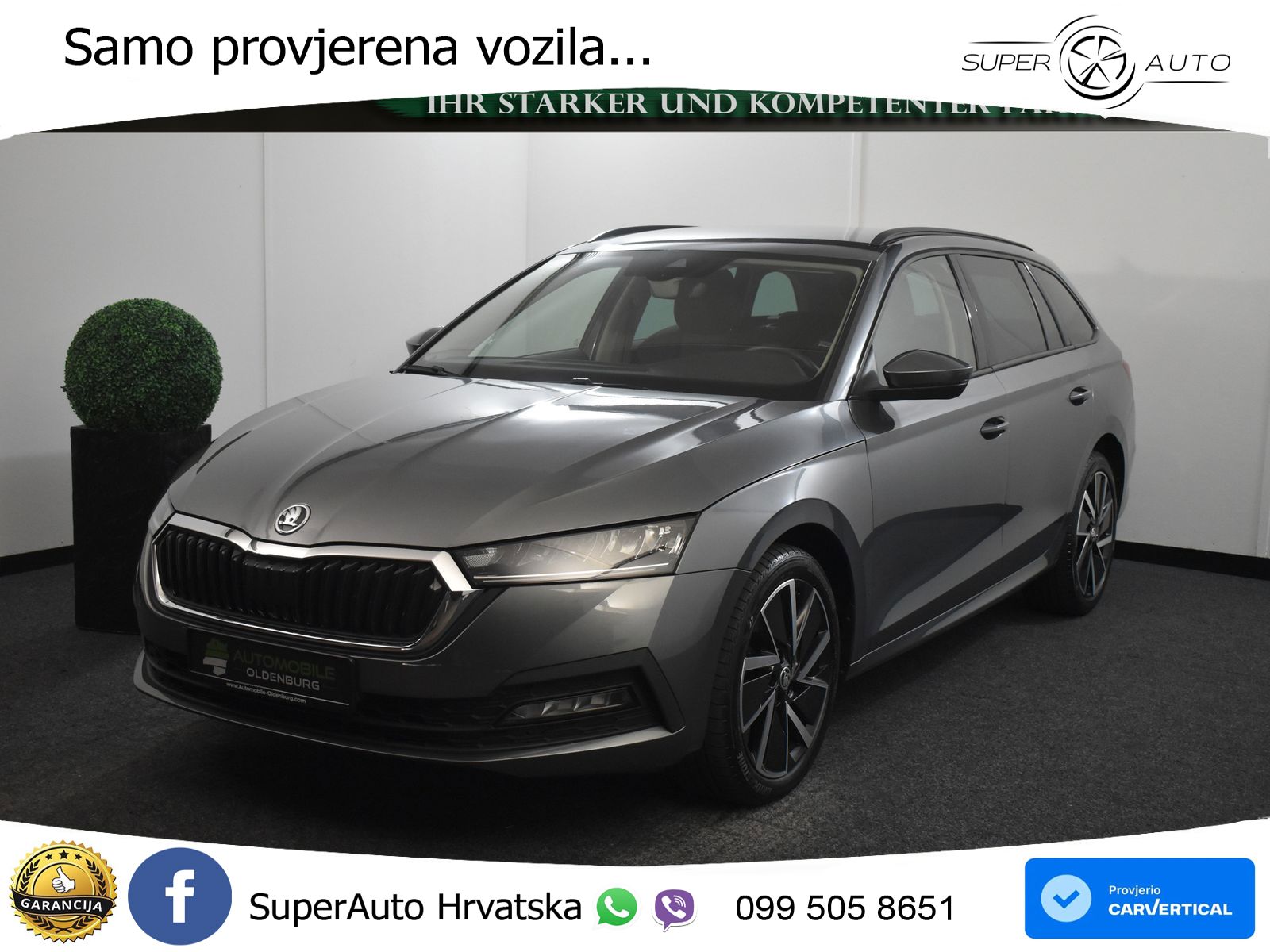 Škoda Octavia Combi 2.0 TDI (150 KS)