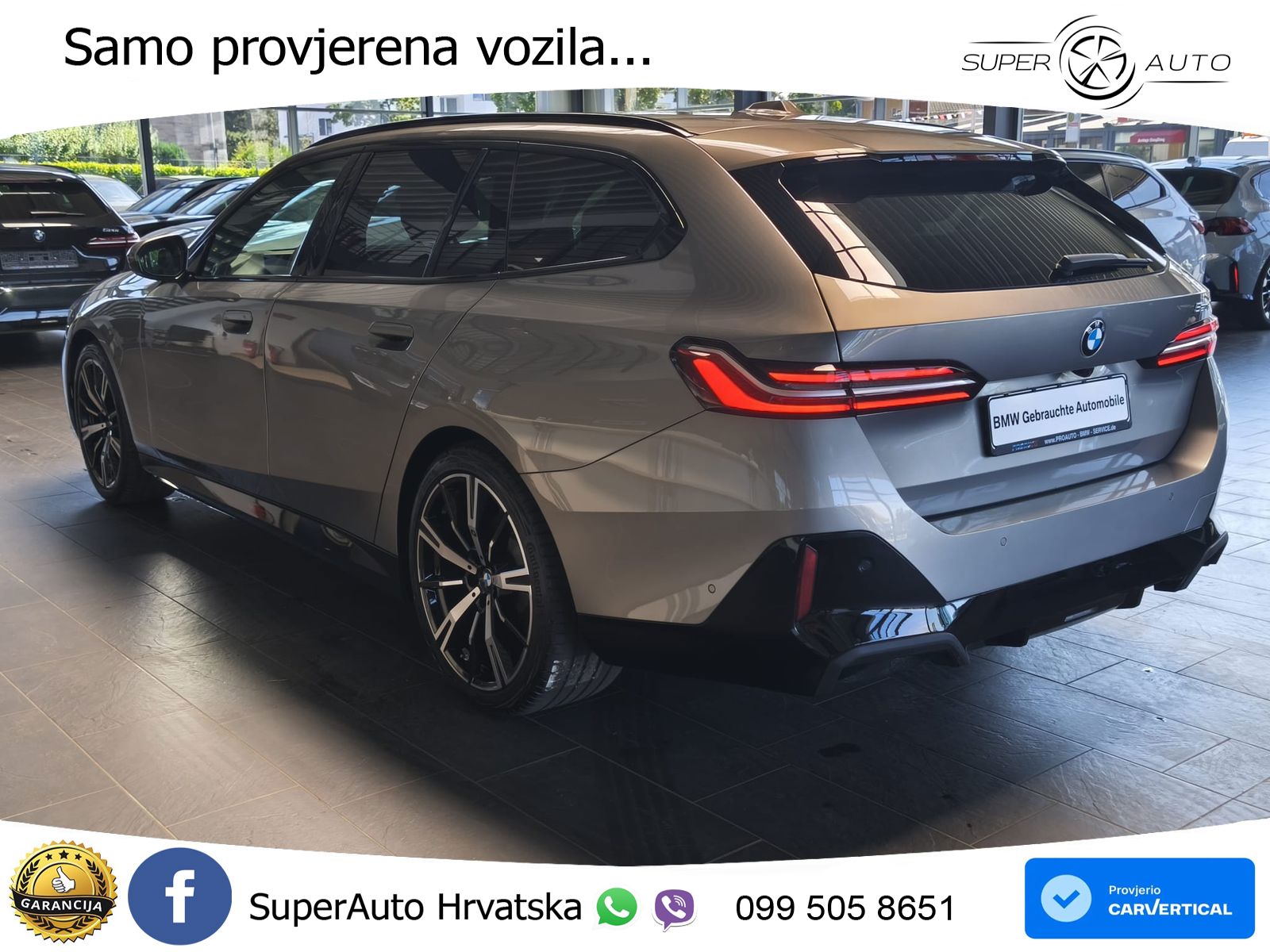 BMW 520i Touring (208 KS) Steptronic M Sport LED+GR SJED+ACC