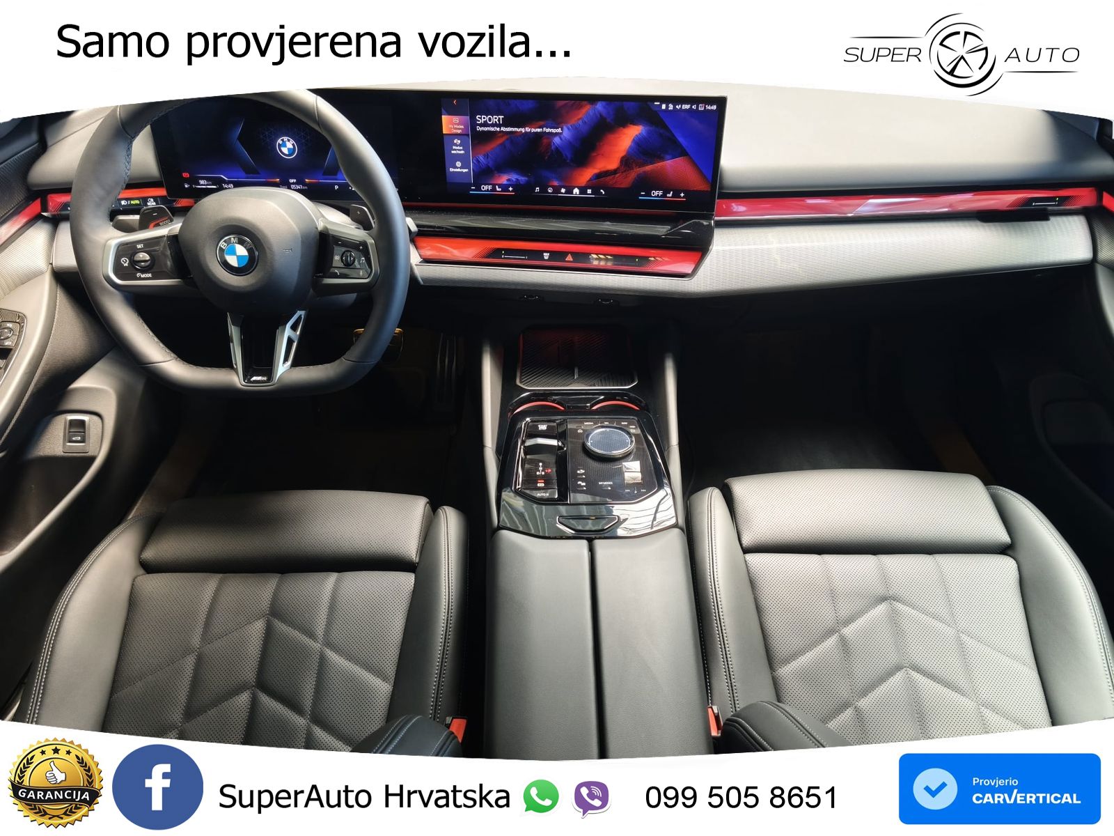 BMW 520i Touring (208 KS) Steptronic M Sport LED+GR SJED+ACC