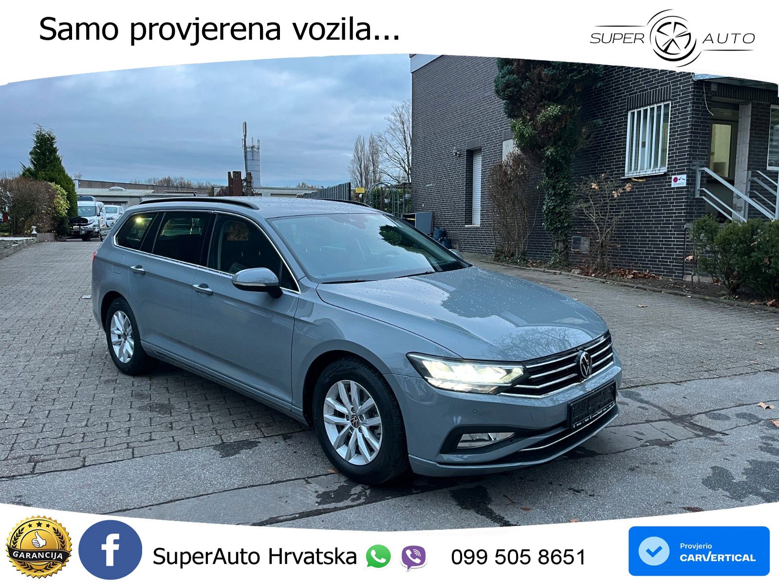 Volkswagen Passat Variant 2.0 TDI (122 KS) DSG Business LED+ACC