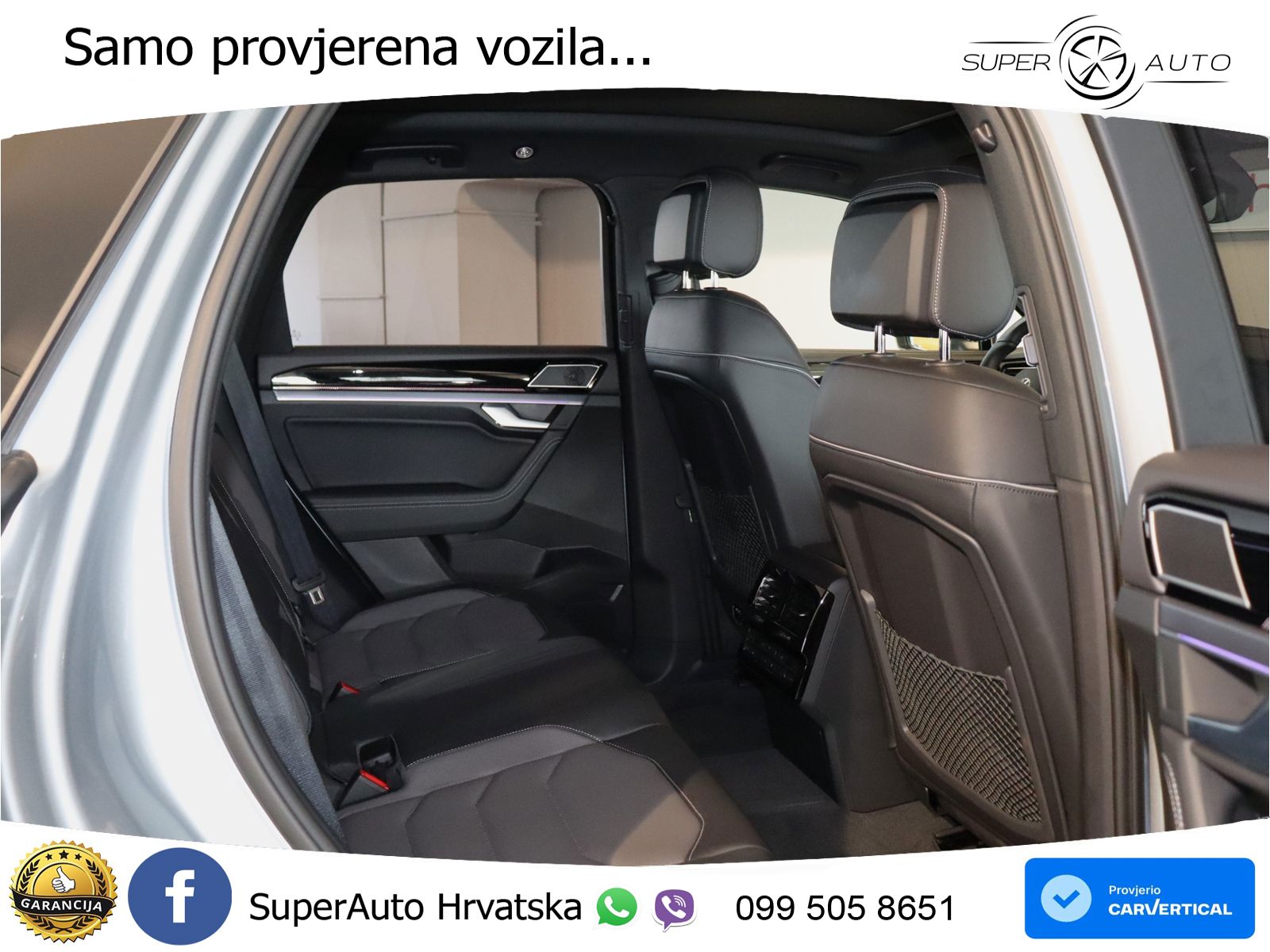Volkswagen Touareg 3.0 V6 TDI (286 KS) 4MOTION Tiptronic ZRAČNI+ACC+GR SJED+KAM+PANO