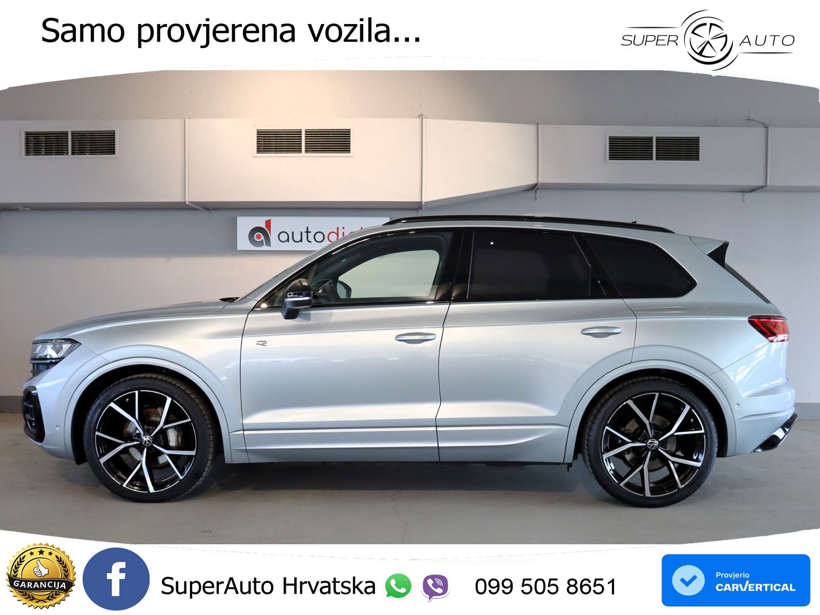 Volkswagen Touareg 3.0 V6 TDI (286 KS) 4MOTION Tiptronic ZRAČNI+ACC+GR SJED+KAM+PANO