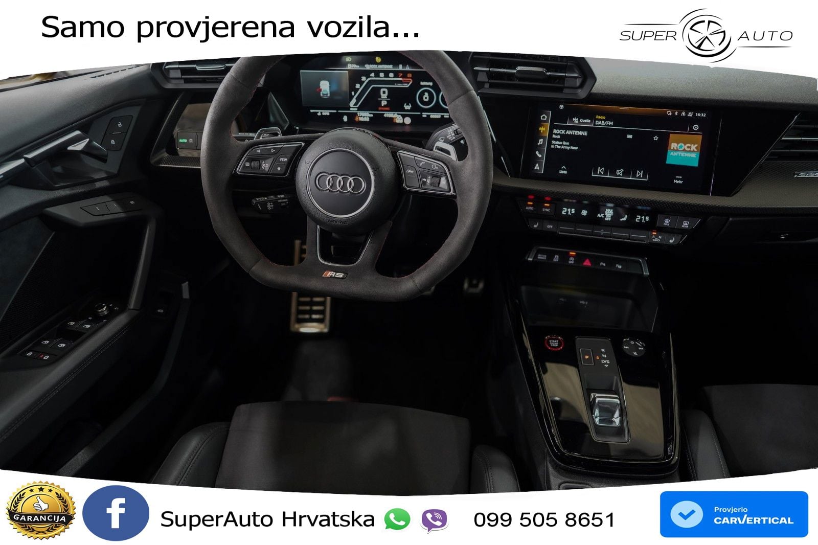 Audi RS3 Sportback 2.5 TFSI (400 KS) quattro S tronic LED+GR SJED+ACC