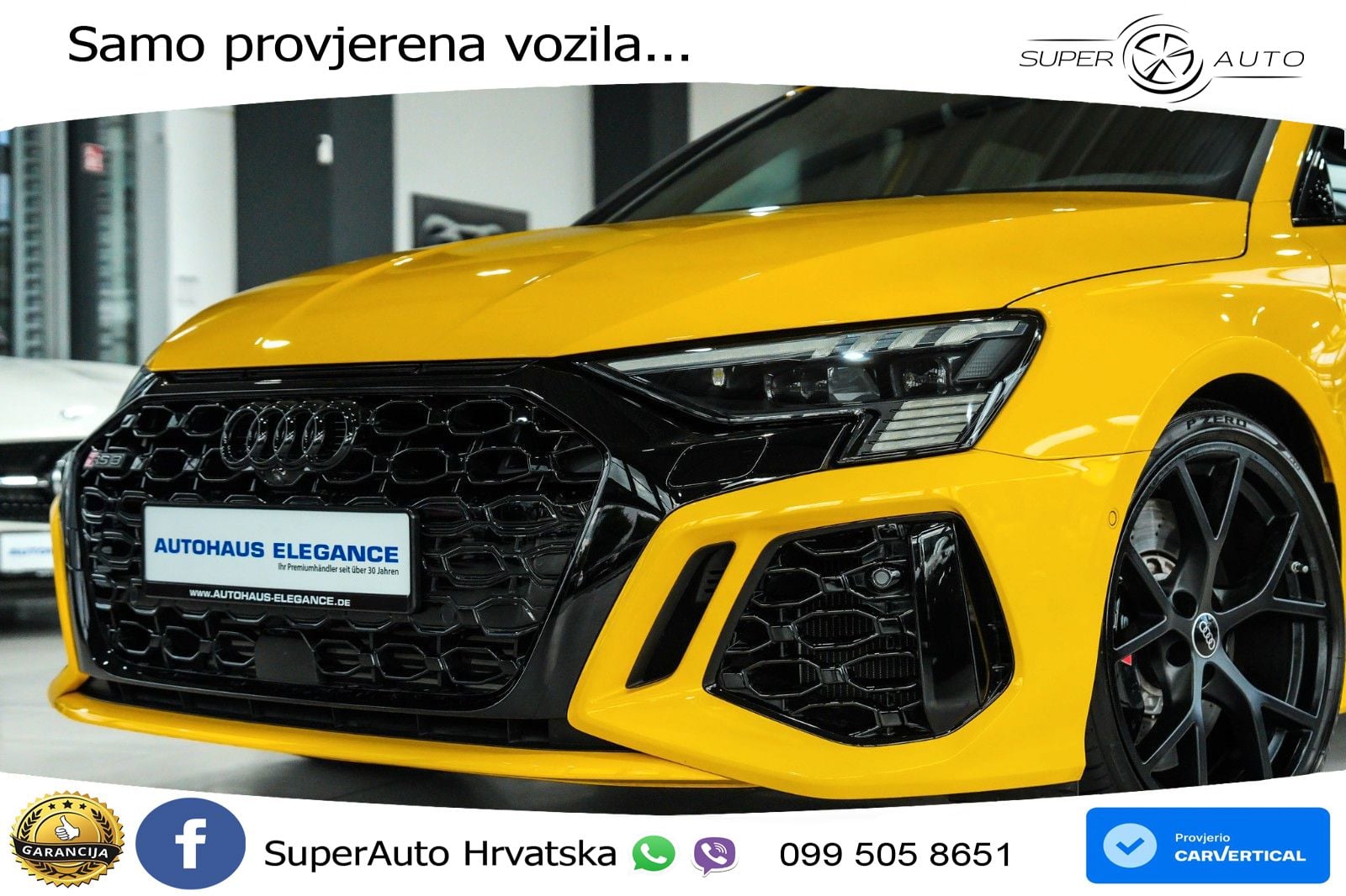Audi RS3 Sportback 2.5 TFSI (400 KS) quattro S tronic LED+GR SJED+ACC