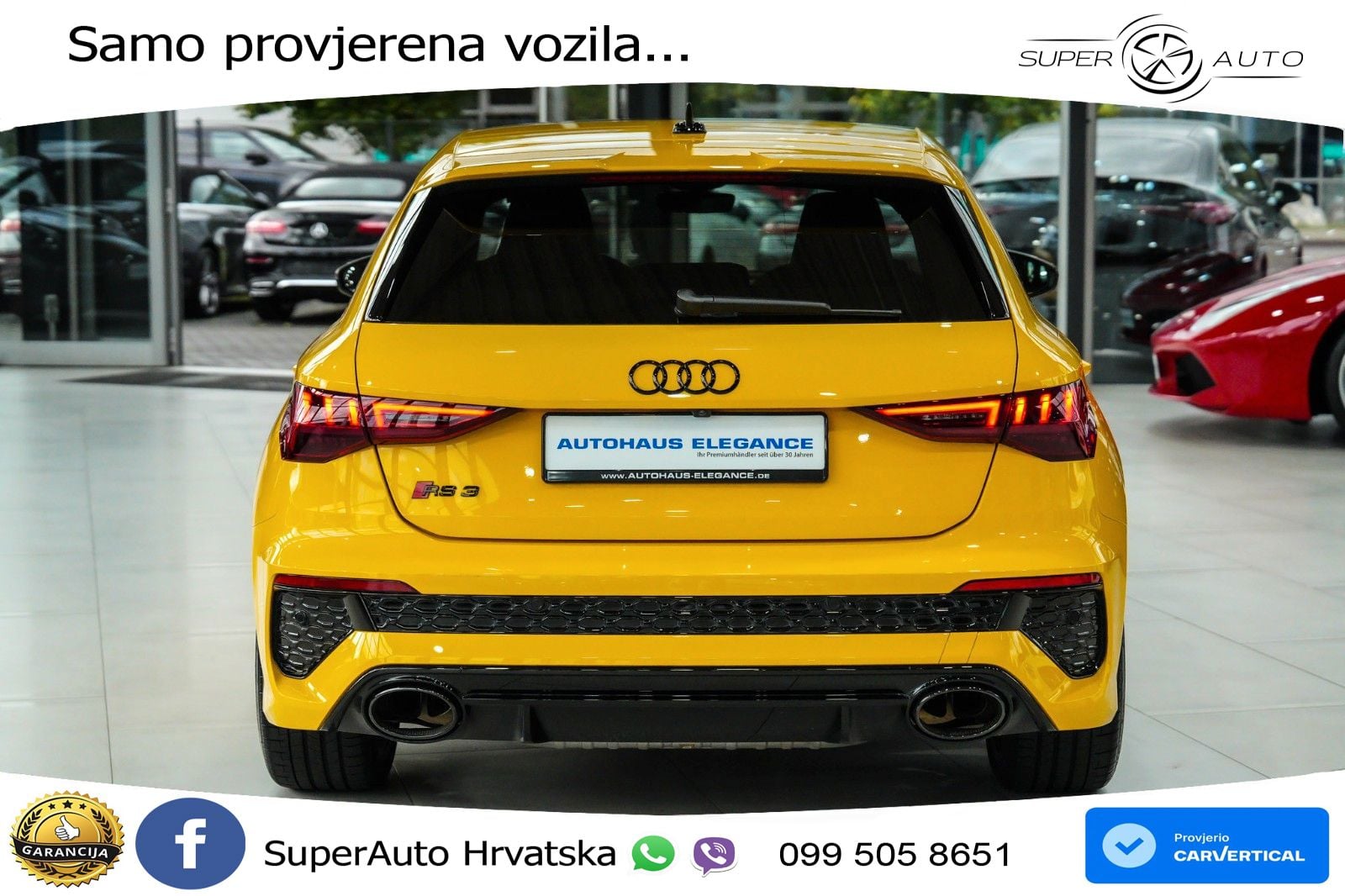 Audi RS3 Sportback 2.5 TFSI (400 KS) quattro S tronic LED+GR SJED+ACC