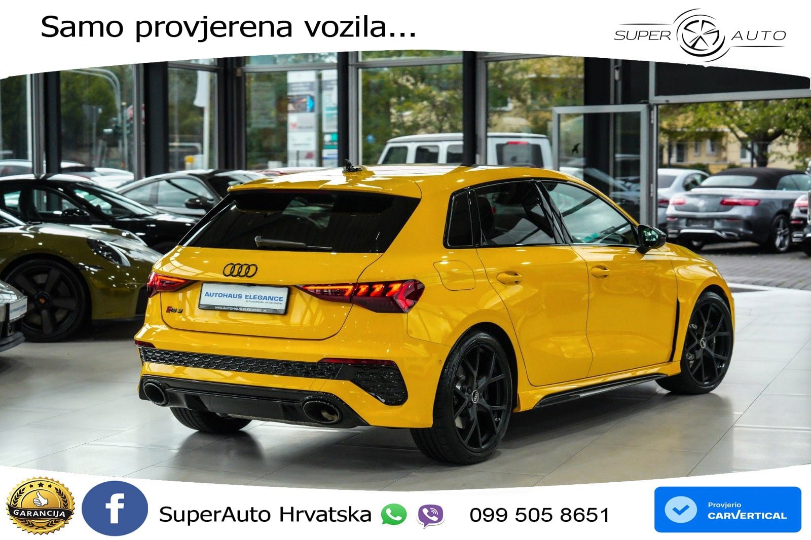 Audi RS3 Sportback 2.5 TFSI (400 KS) quattro S tronic LED+GR SJED+ACC