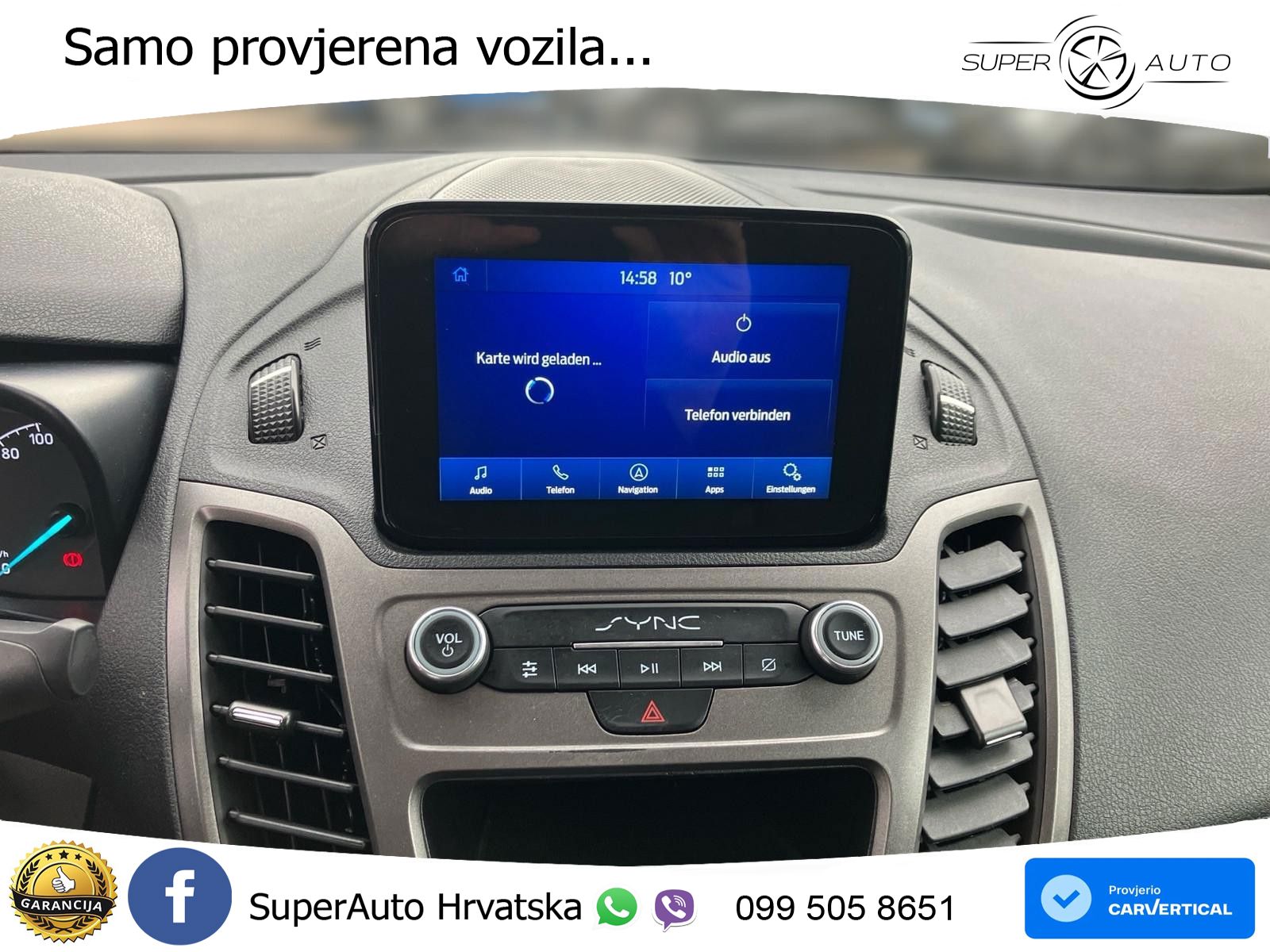 Ford Transit Connect Kasten lang Trend 1.5 TDCI 100PS 101 KS