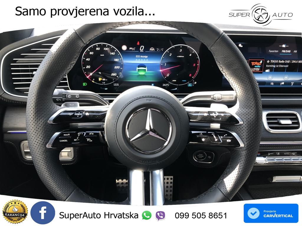 Mercedes GLE 450d (367 KS) EQ Boost 4MATIC 9G-TRONIC AMG ACC+HEAD+4xGR SJED+360+PANO