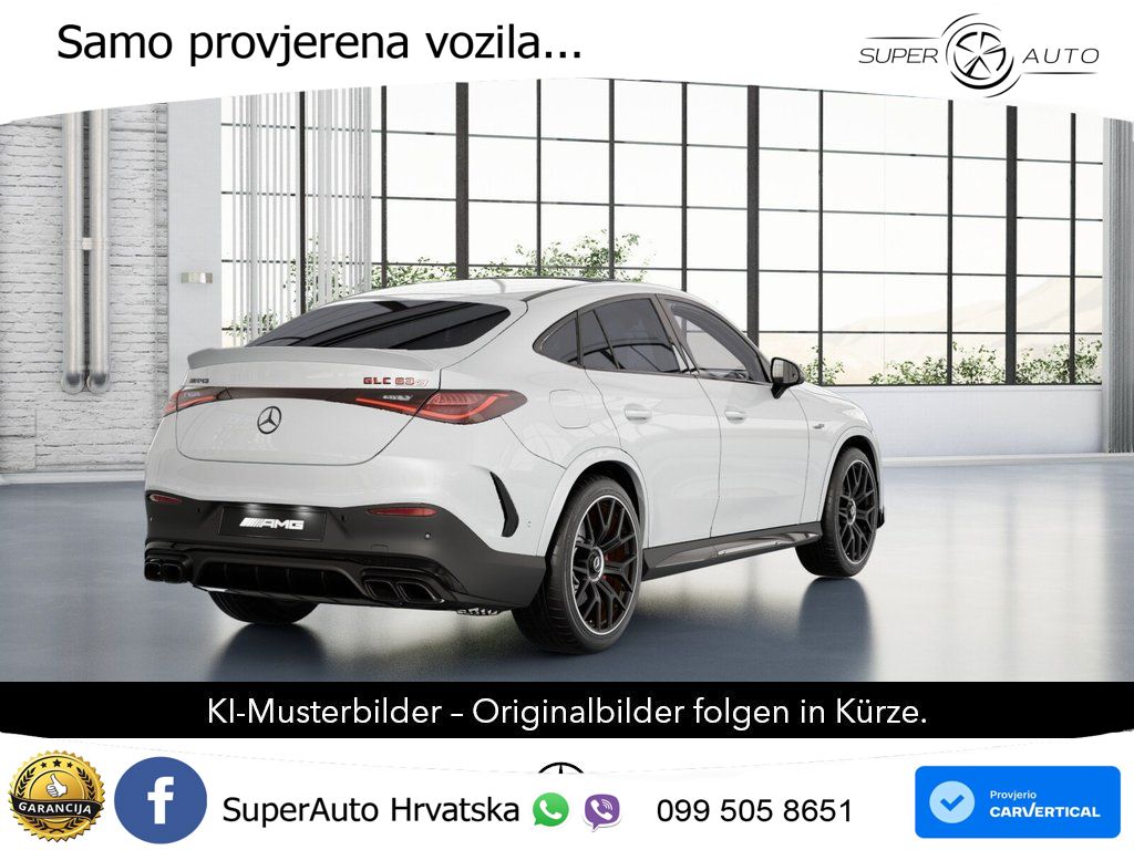 Mercedes GLC Coupe AMG 63 S E PERFORMANCE (680 KS) 4MATIC AMG SPEEDSHIFT MCT 9G ACC+HEAD+4xGR SJED+360+PANO