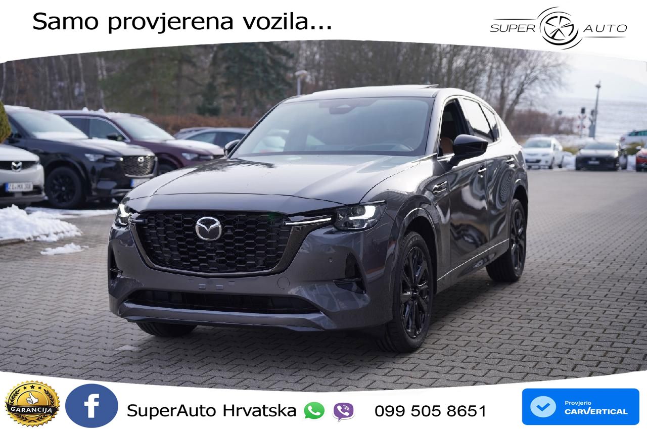 Mazda CX-60 3.3 e-Skyactiv D (254 KS) AWD Automatic MATRIX+GR SJED+KAM
