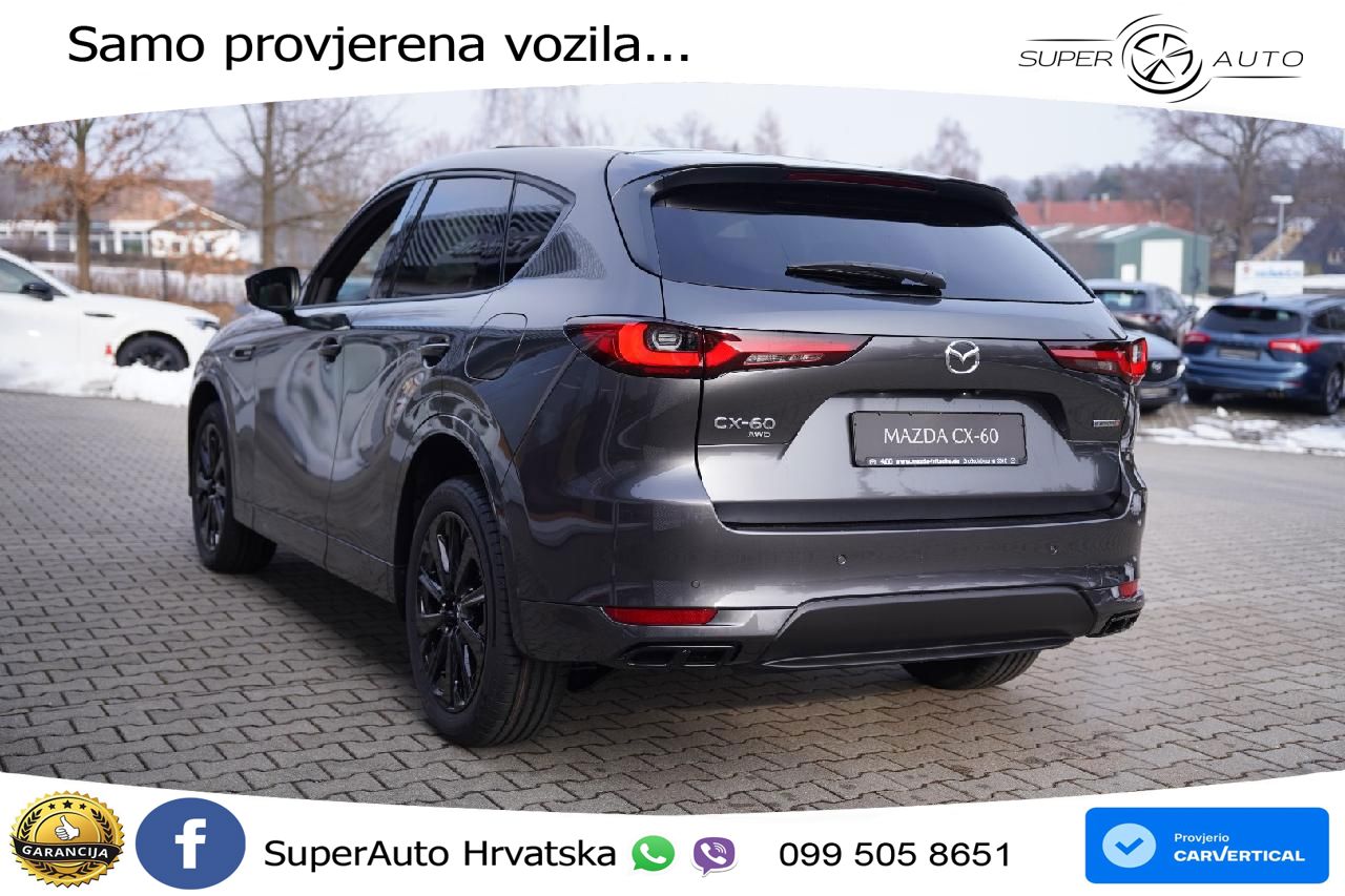 Mazda CX-60 3.3 e-Skyactiv D (254 KS) AWD Automatic MATRIX+GR SJED+KAM