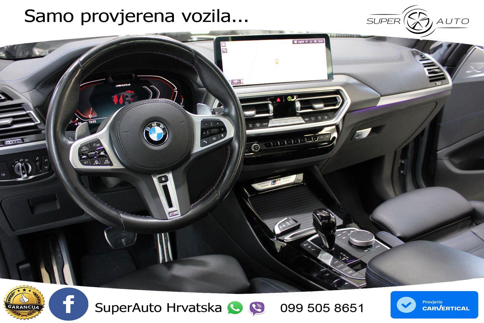 BMW X3 M40d xDrive Steptronic LED+GR SJED+ACC