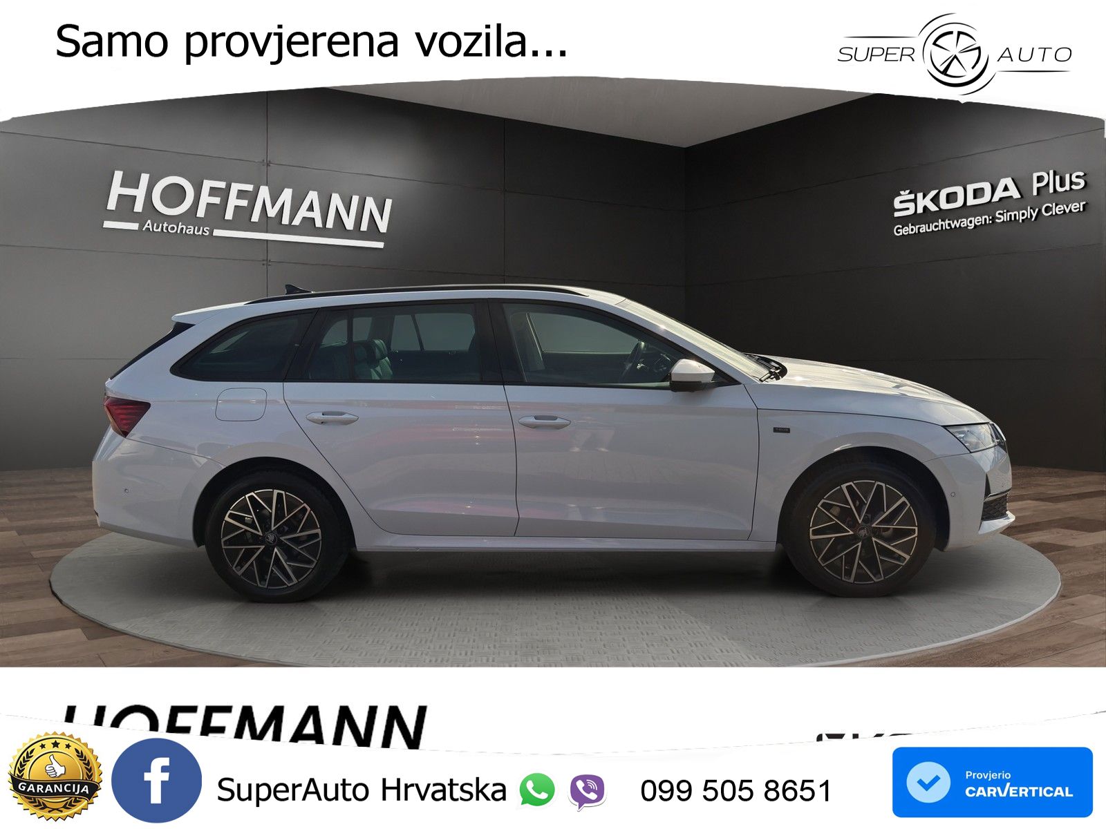 Škoda Octavia Combi 2.0 TDI (150 KS) DSG LED+GR SJED+ACC